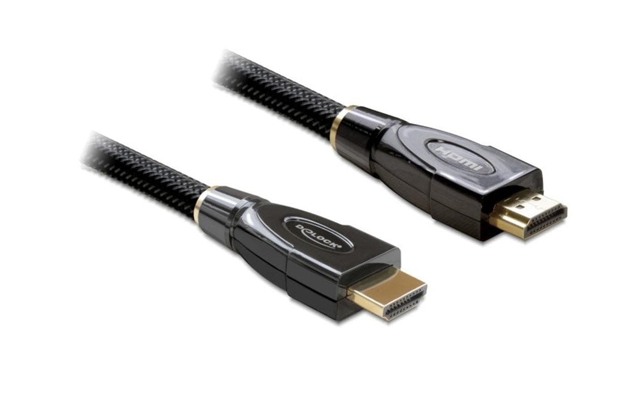 DeLOCK HDMI-Kabel, Schwarz