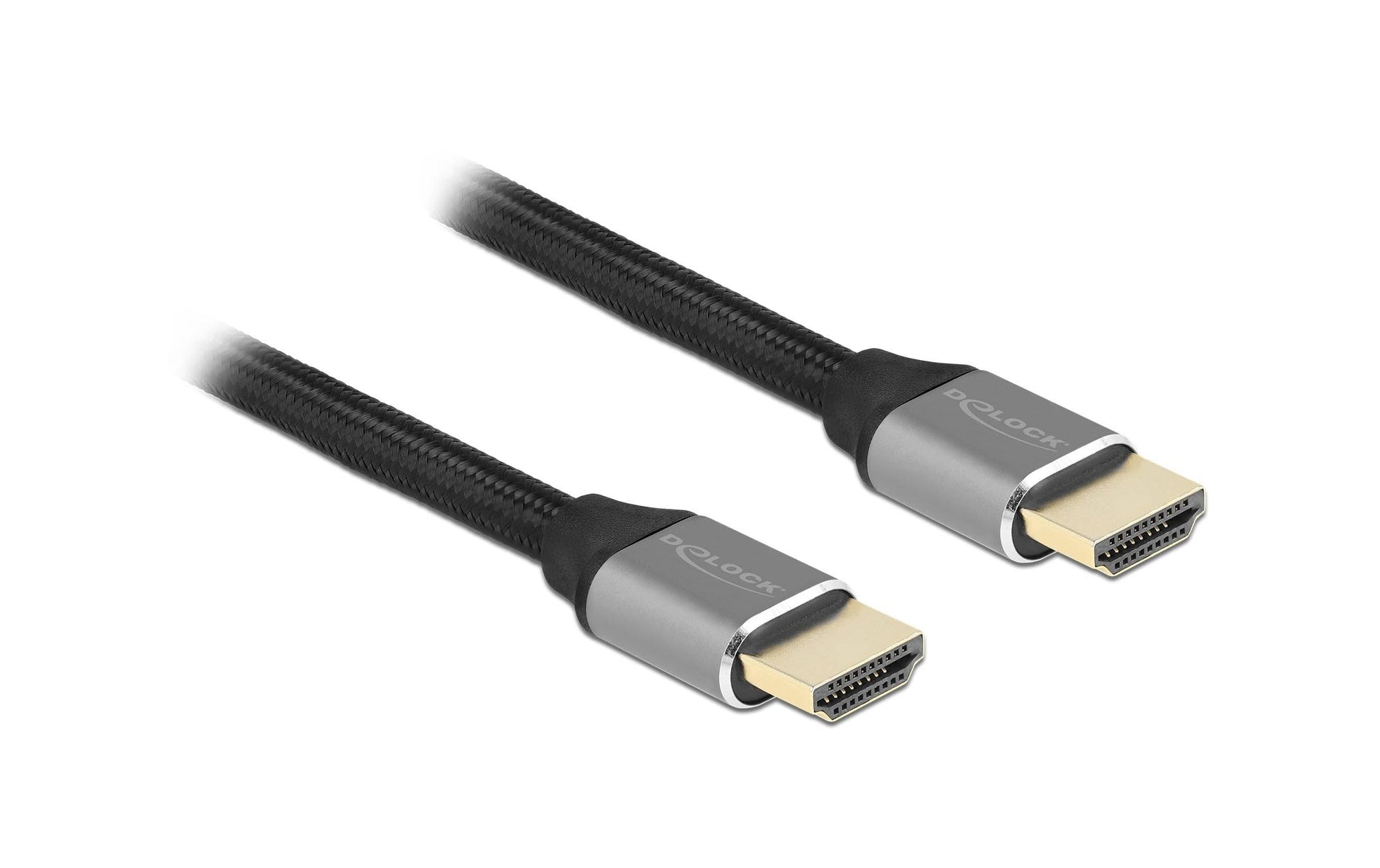 DeLOCK HDMI-Kabel, Grau, 1 Stück