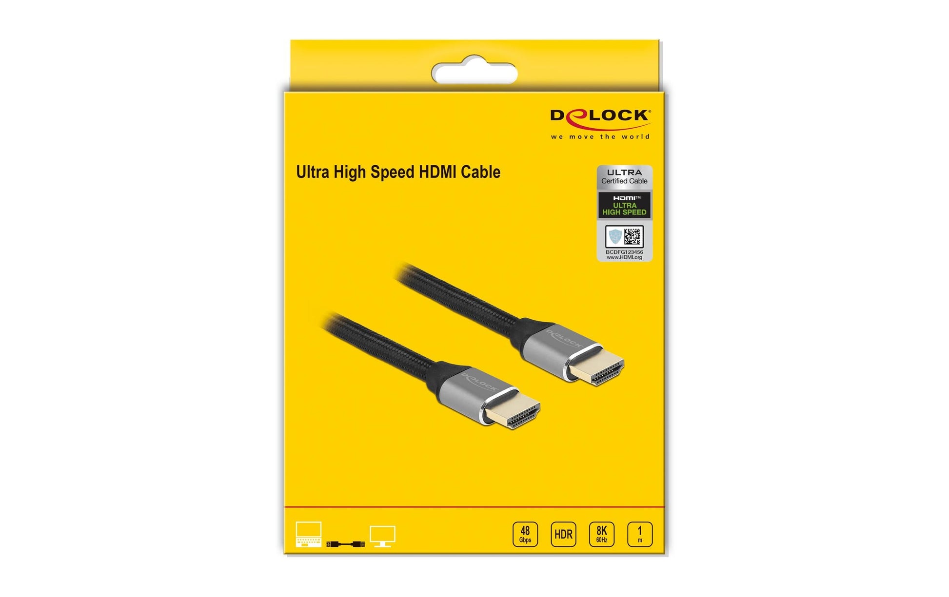 DeLOCK HDMI-Kabel, Grau
