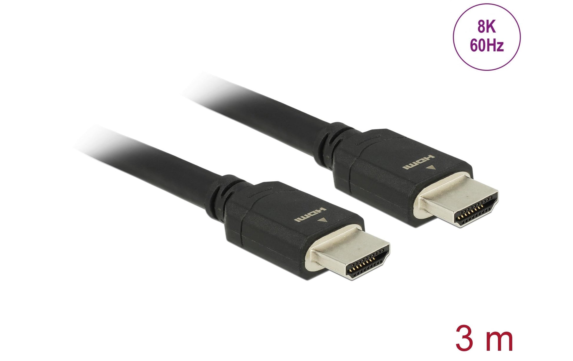 DeLOCK HDMI-Kabel, HDMI/HDMI, Schwarz
