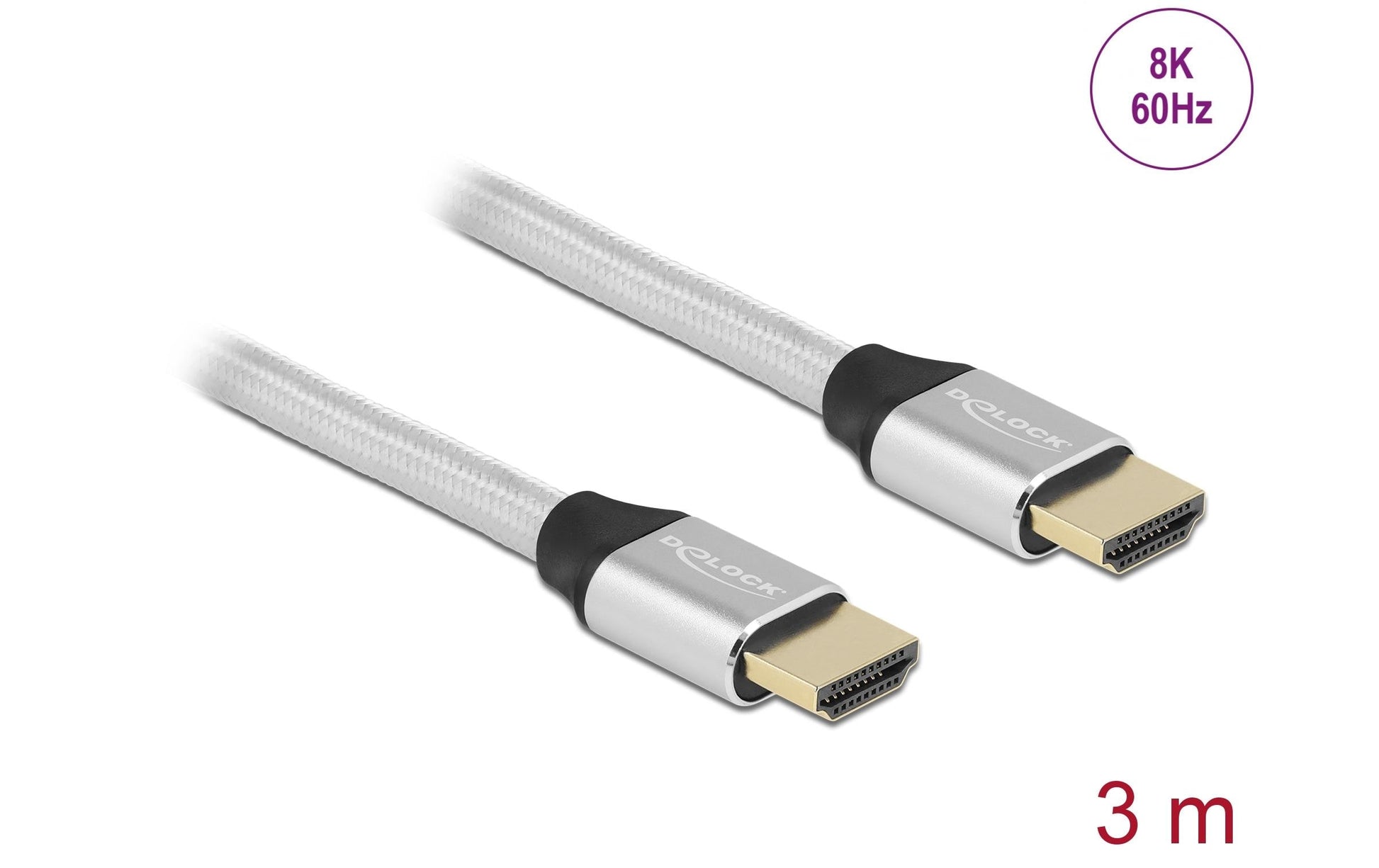 DeLOCK HDMI-Kabel, Silber
