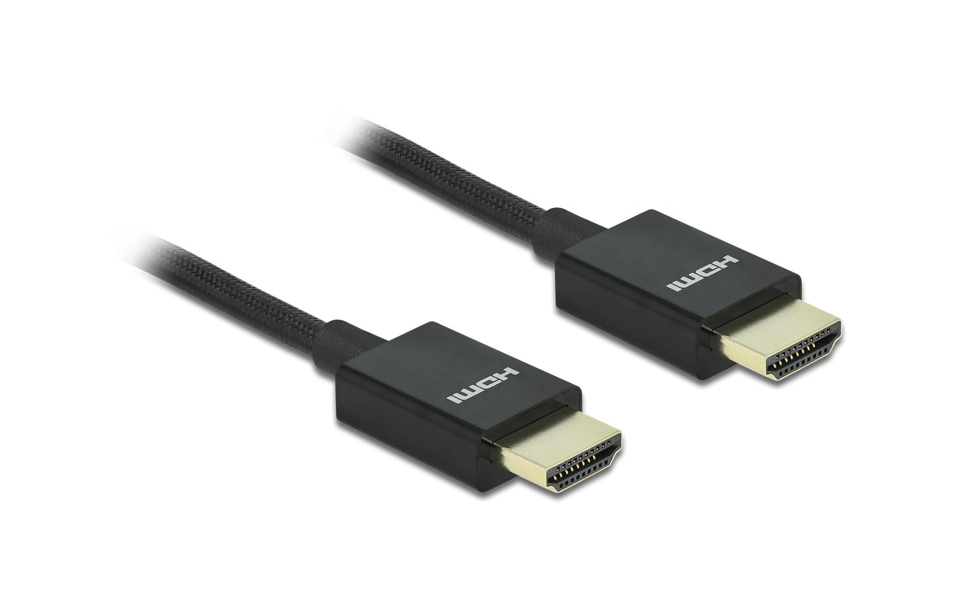 DeLOCK HDMI-Kabel, Schwarz, 1 Stück
