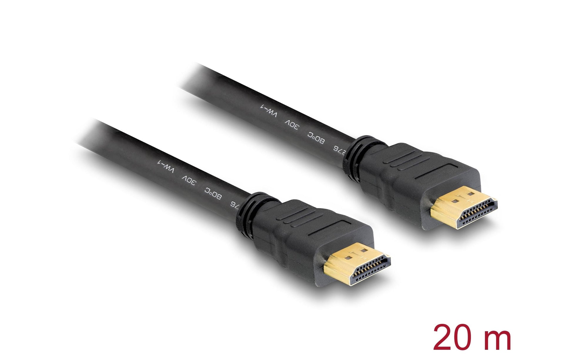 DeLOCK HDMI-Kabel, Schwarz, 1 Stück