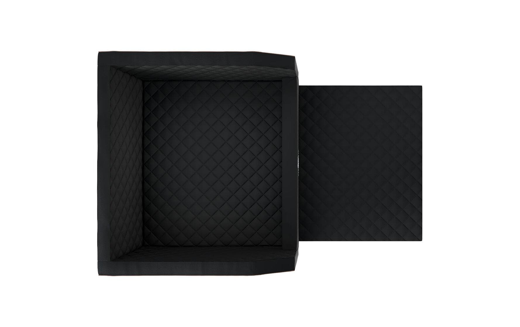 Knuffelwuff Autositz – waschbar bei 30 °C, rutschfester Boden – für Hunde – 1000×390×750 mm – schwarz – 1 Stk.