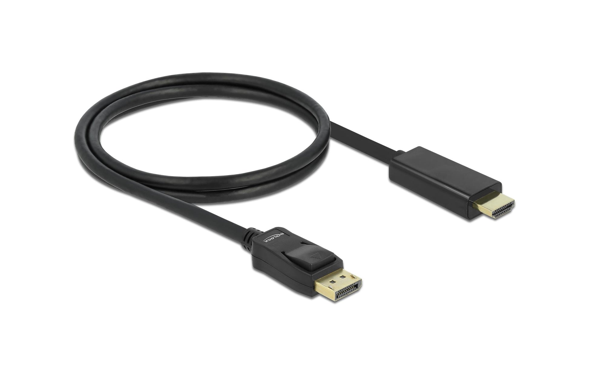 DeLOCK DisplayPort auf HDMI Kabel DP 1.1 1920×1200 60 Hz – 1 m