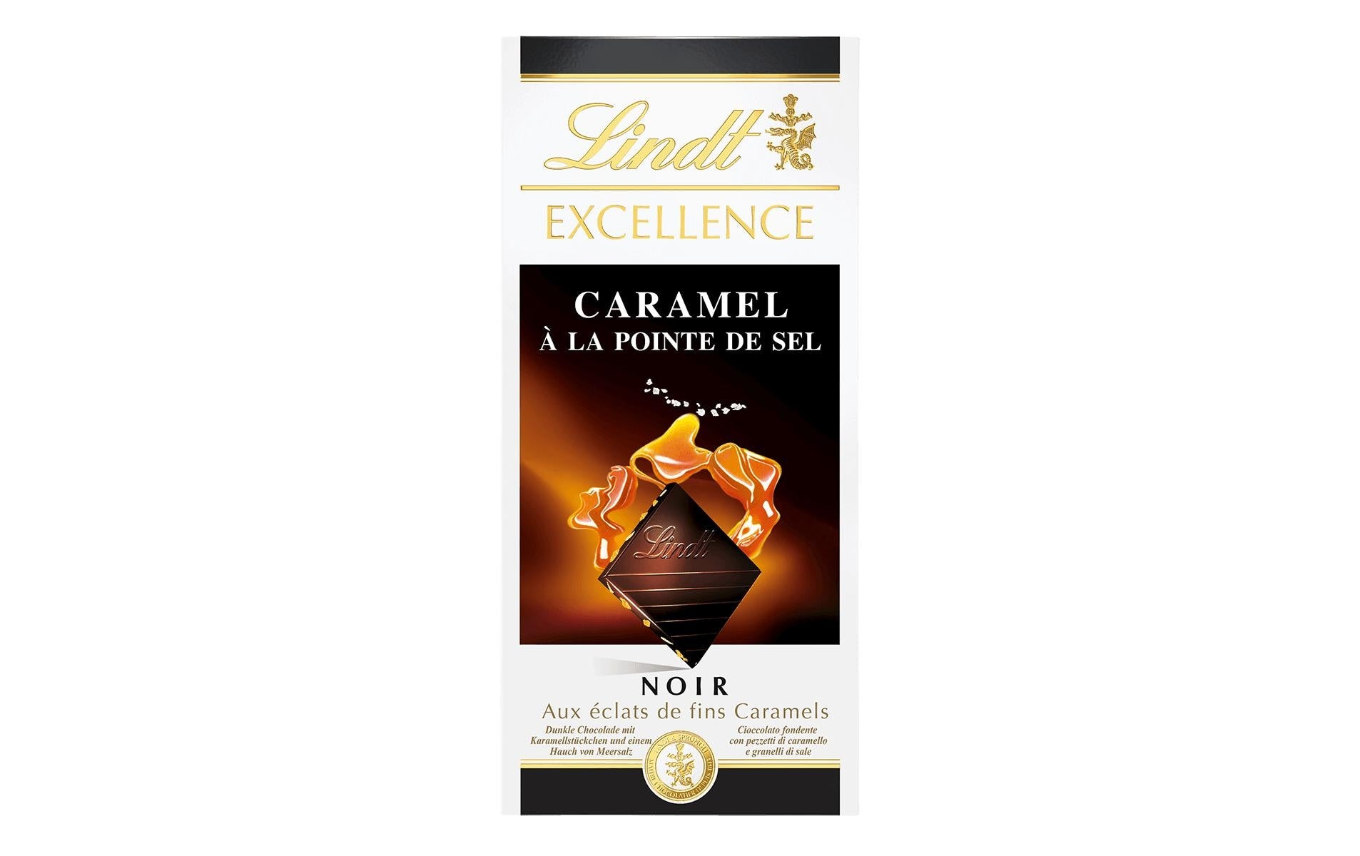 Lindt EXCELLENCE Schokolade – Karamell & Salz – 100 g