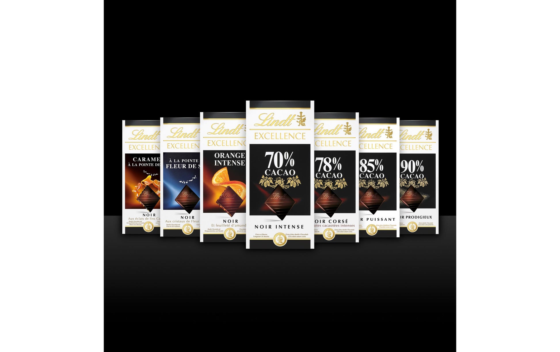 Lindt EXCELLENCE Schokolade – Karamell & Salz – 100 g