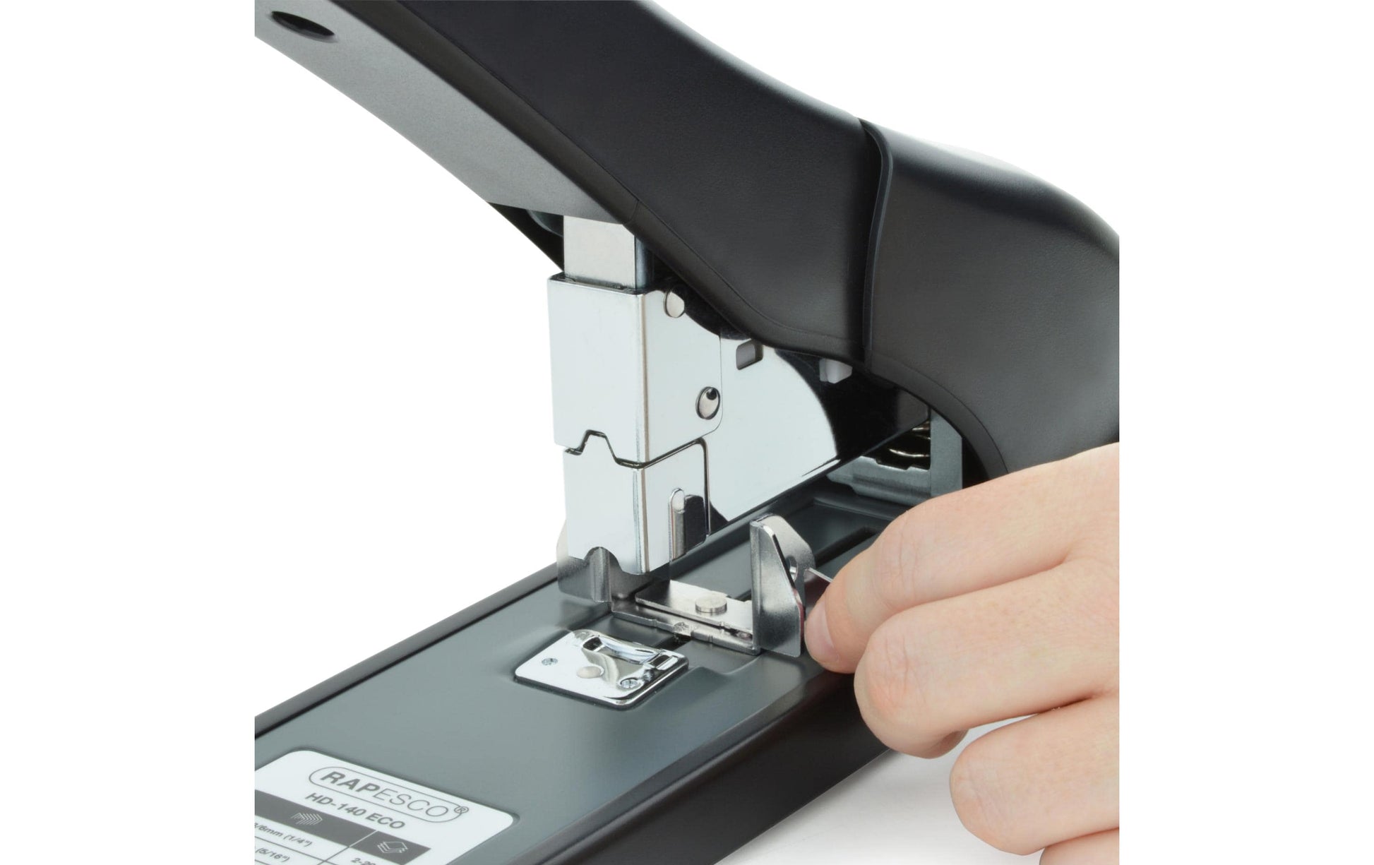 Rapesco ECO HD-140 Heftgerät – 140 Blatt, schwarz