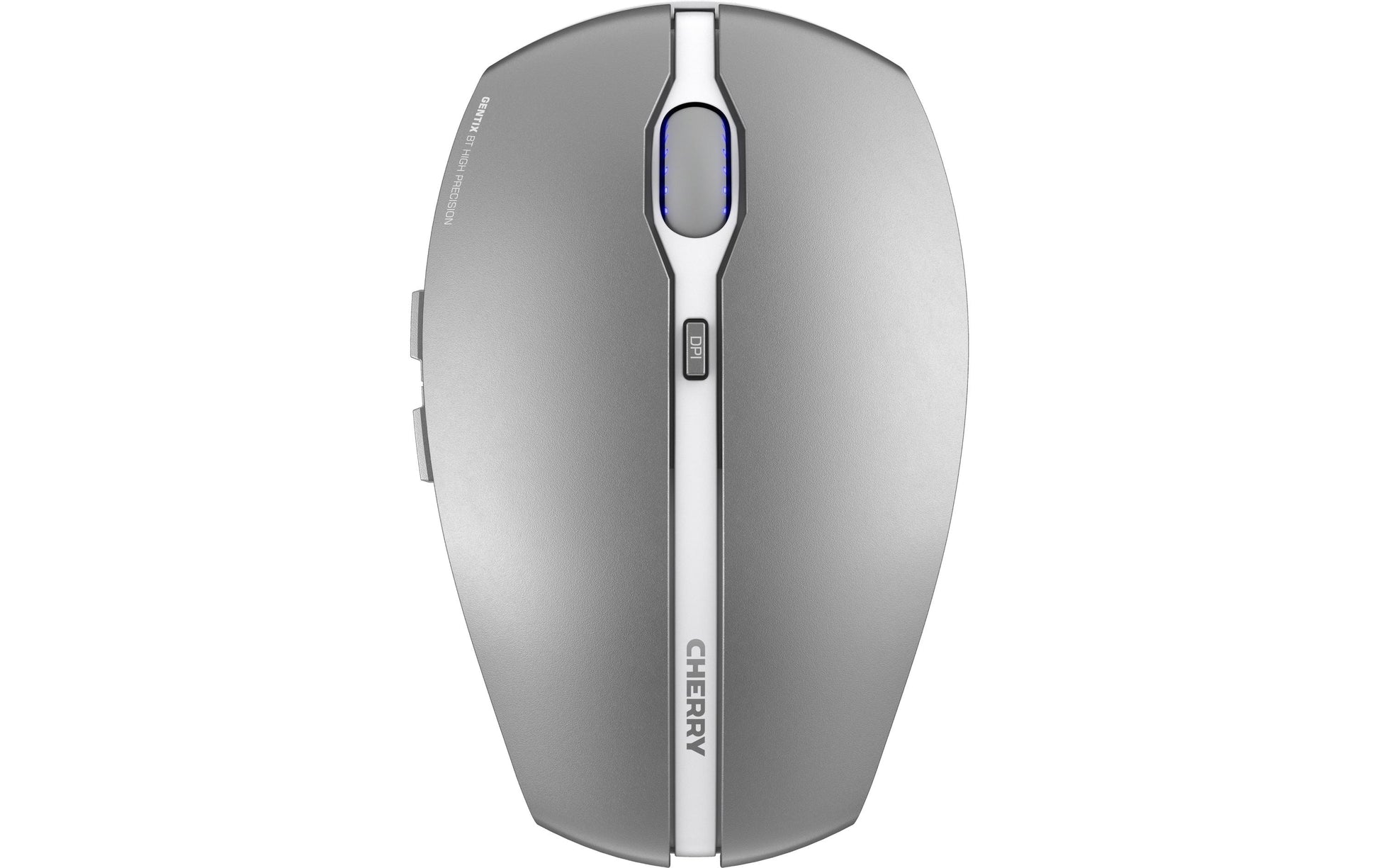 CHERRY GENTIX BT – Gaming-Maus – Kabellos (Bluetooth), 2000 DPI, beidhändig, Grau