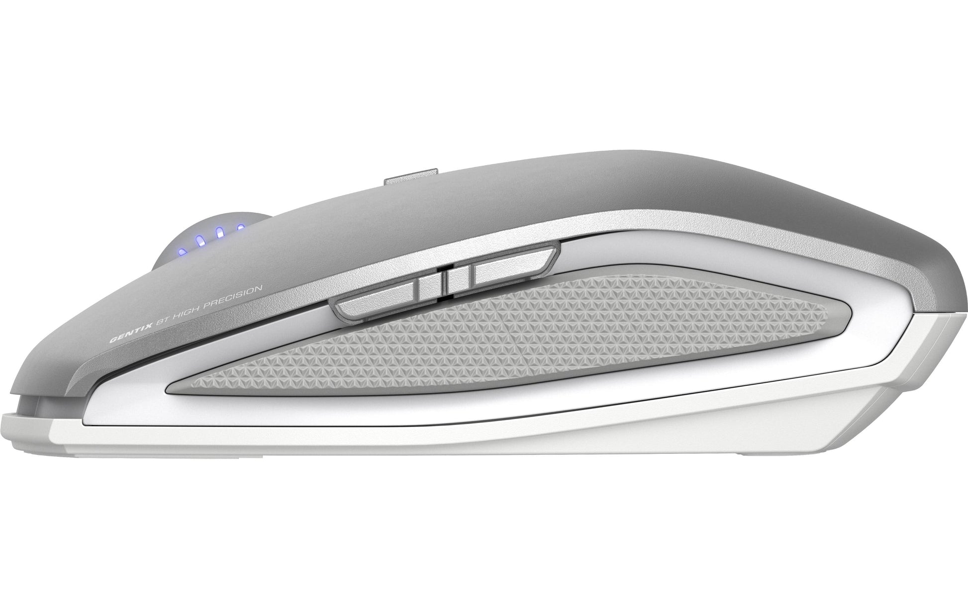 CHERRY GENTIX BT – Gaming-Maus – Kabellos (Bluetooth), 2000 DPI, beidhändig, Grau