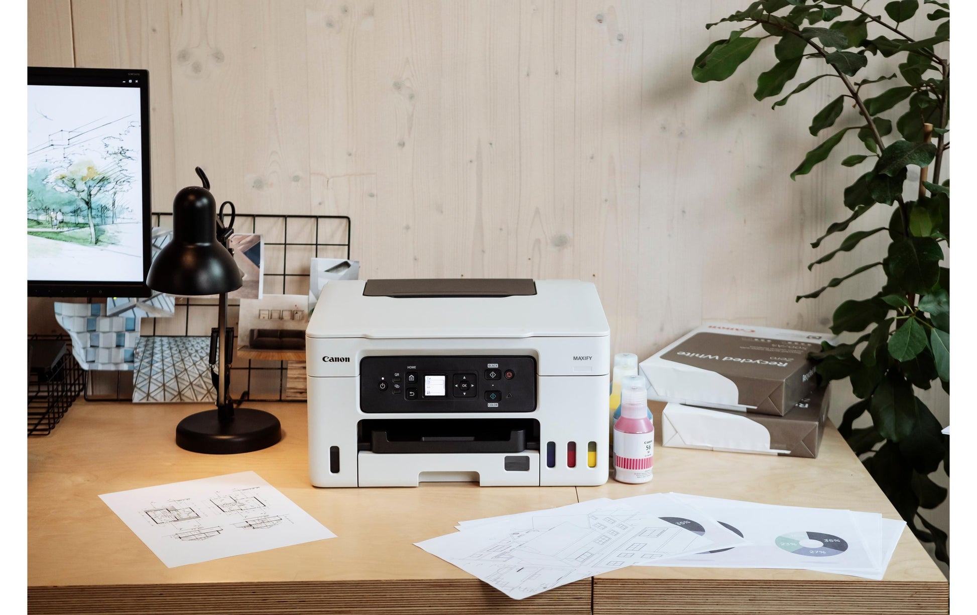 Canon MAXIFY GX3050 – Farbiges Tintenstrahl-MFP A4, 3-in-1 – WLAN