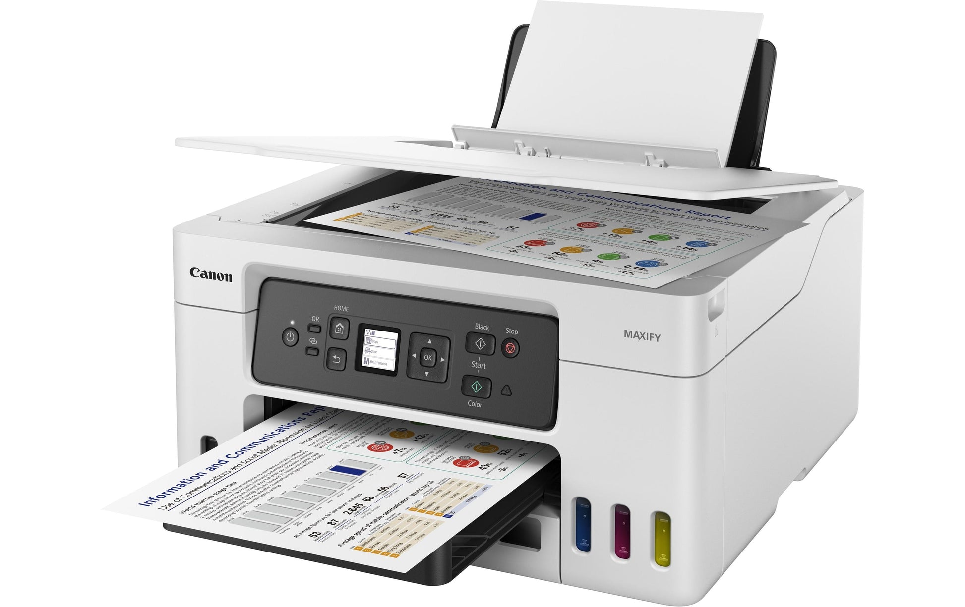 Canon MAXIFY GX3050 – Farbiges Tintenstrahl-MFP A4, 3-in-1 – WLAN
