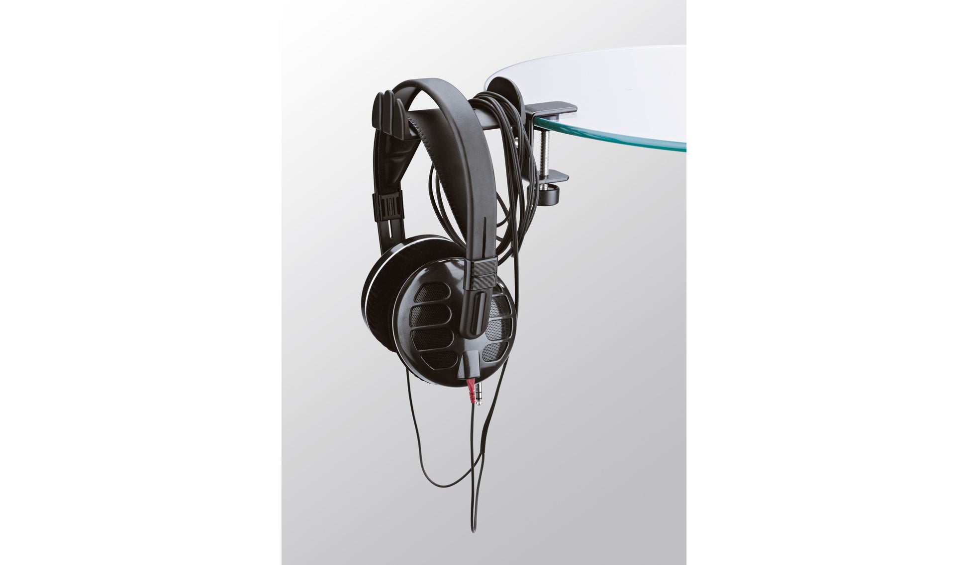 König & Meyer 16090 – Headset-Ständer – universell, gummiummantelt, Stahl – schwarz