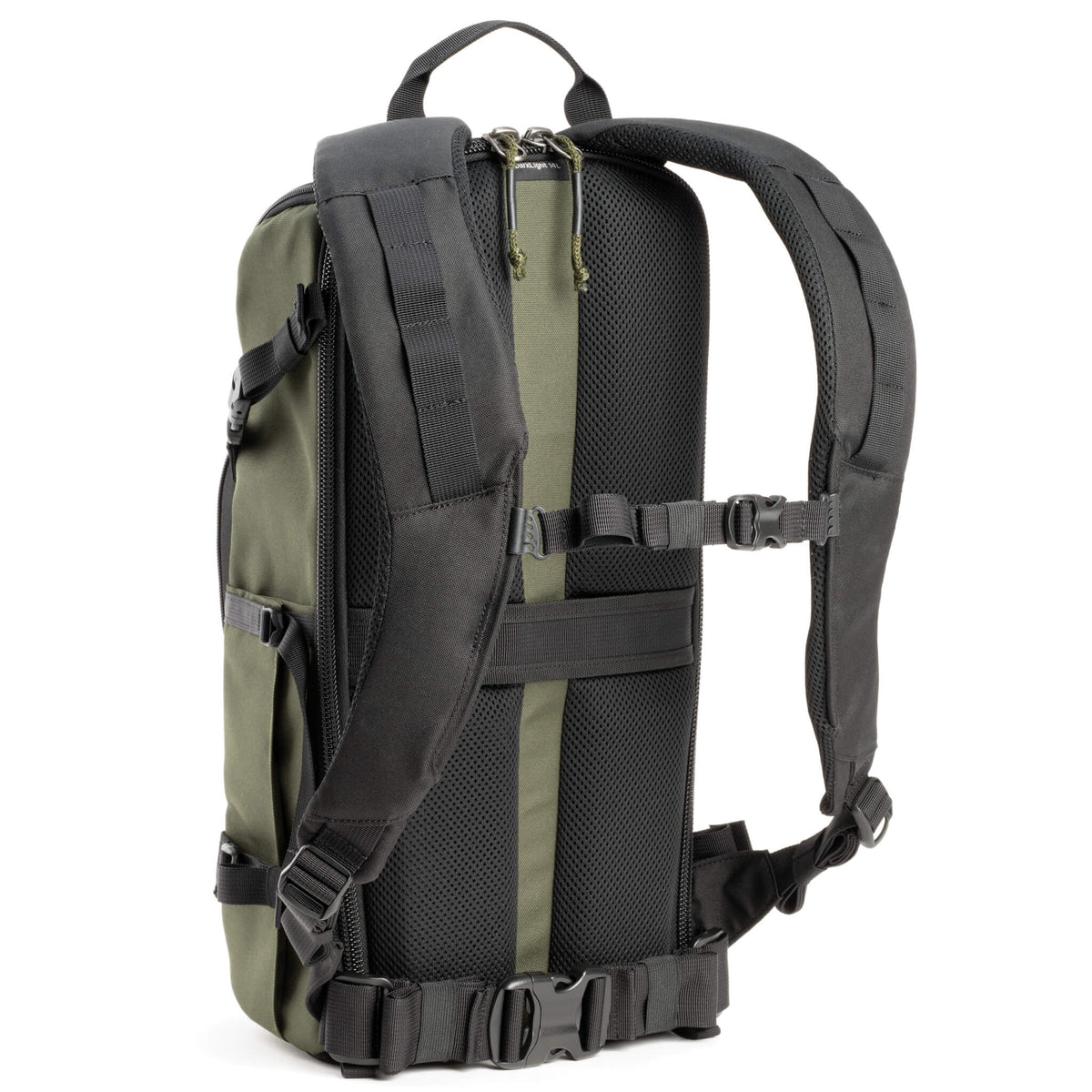 Think Tank DarkLight Kamerarucksack – 14 l, für System-/Spiegelreflexkameras, Objektive bis 300 mm – Grün