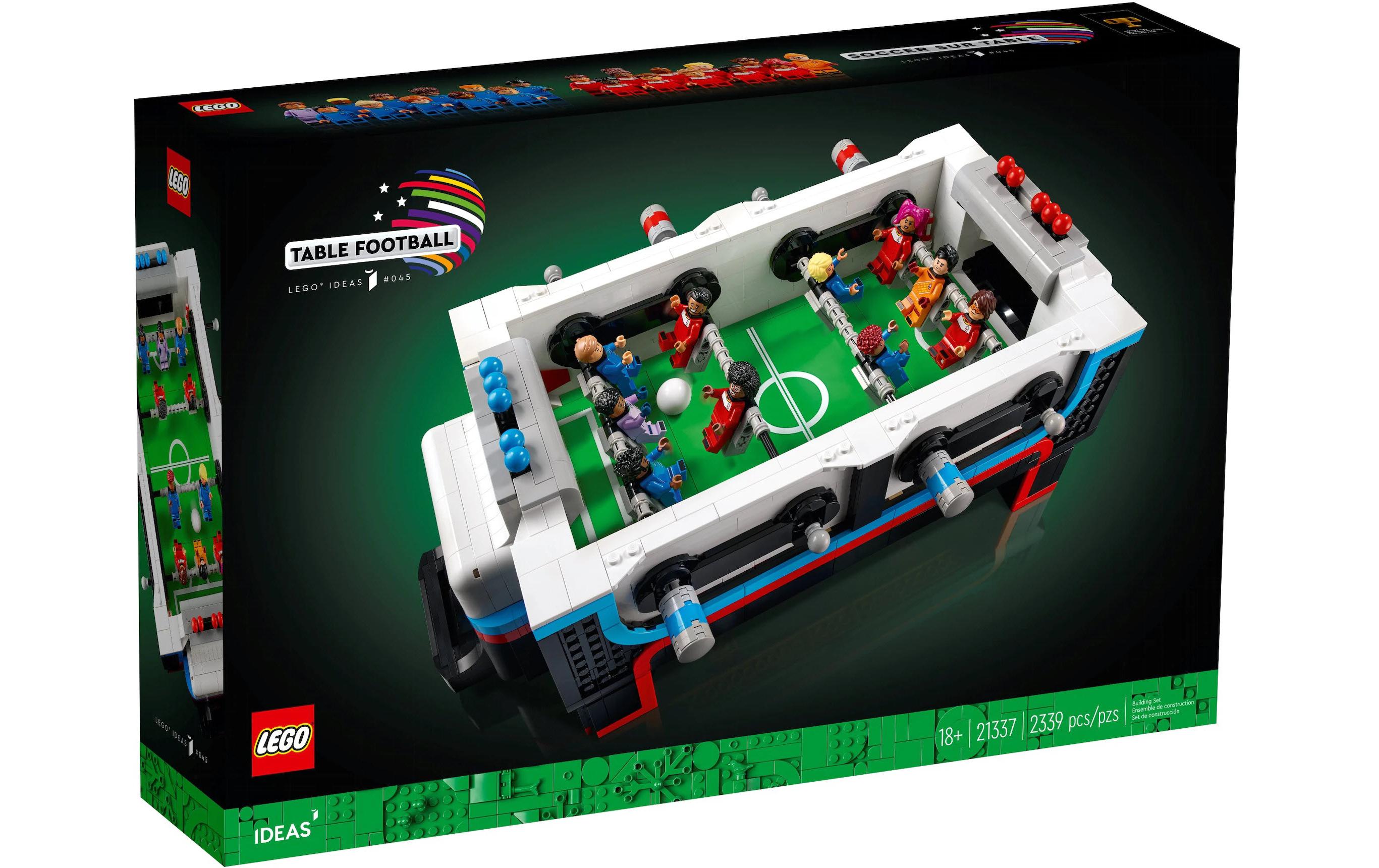LEGO Ideas 21337 Tischkicker – 2339 Teile – 41 × 15 × 29 cm – ab 18 Jahren