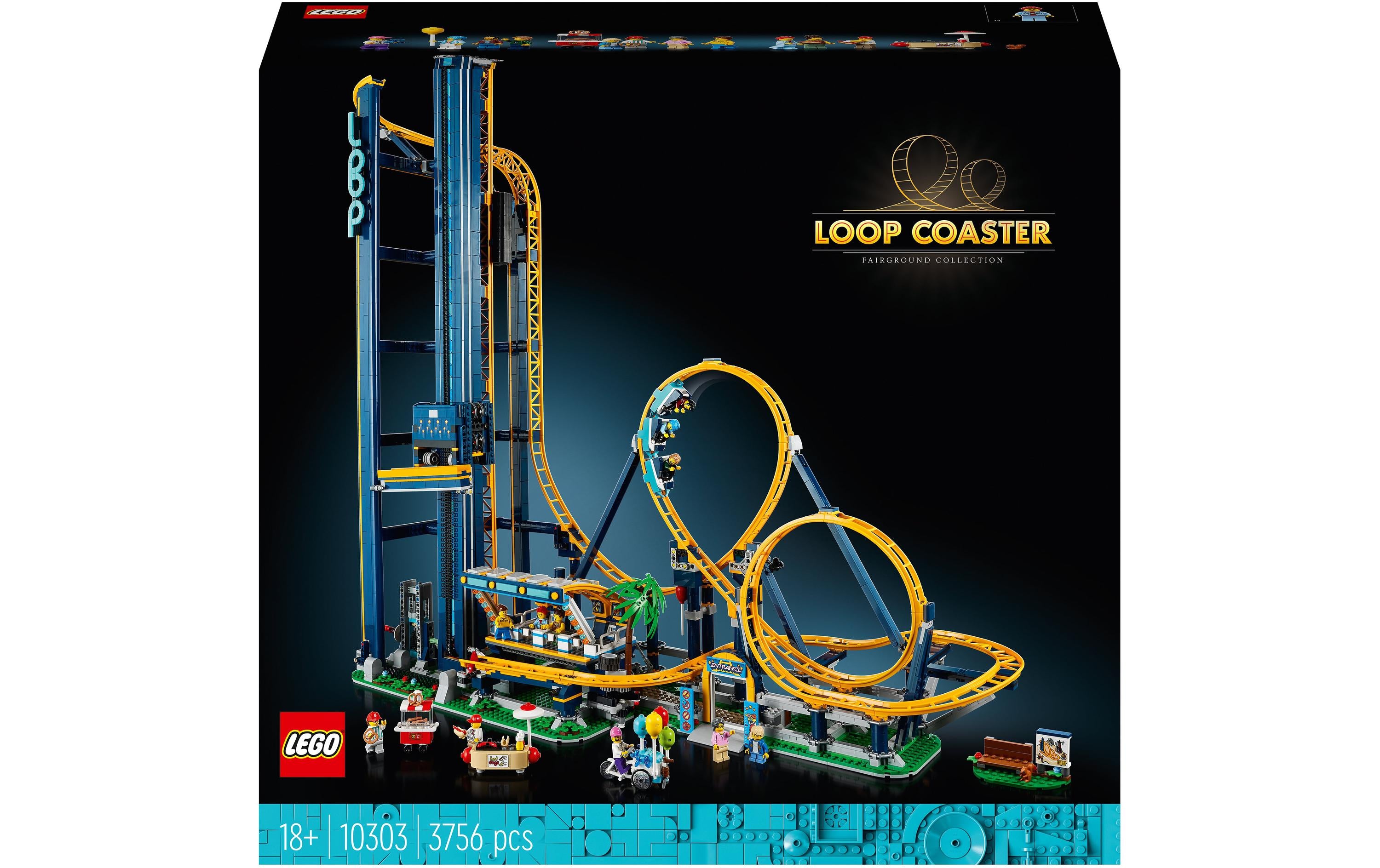 LEGO Icons Looping-Achterbahn 10303 – Bauwerk – 3756-teilig – ab 18 Jahren