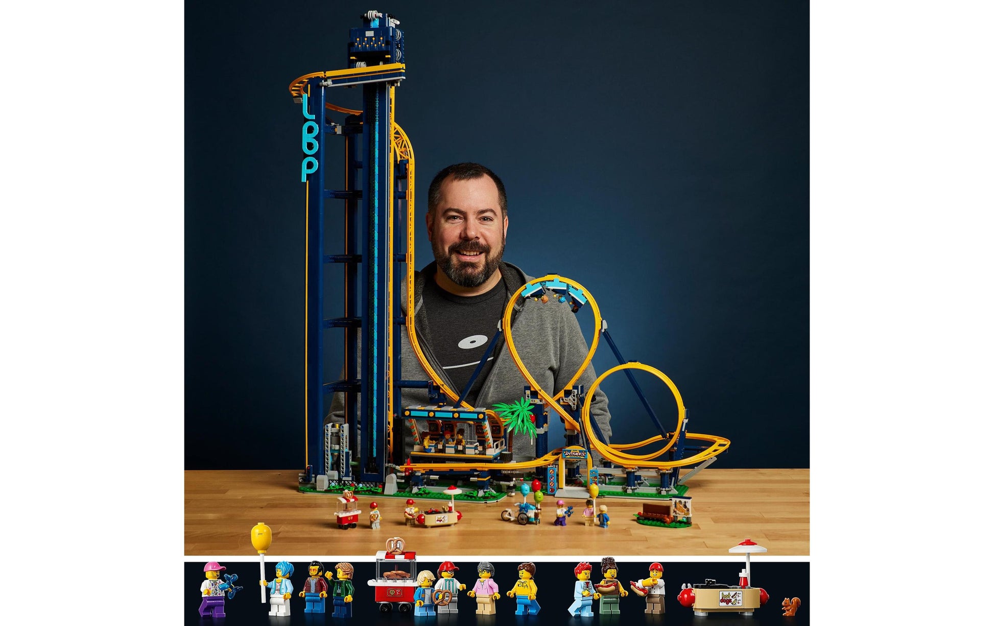 LEGO Icons Looping-Achterbahn 10303 – Bauwerk – 3756-teilig – ab 18 Jahren