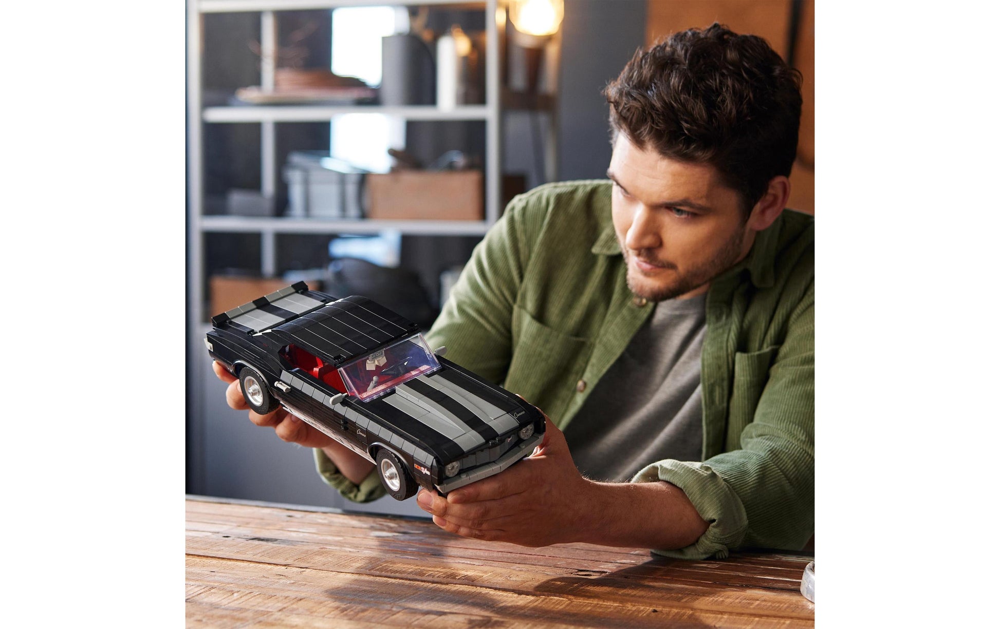 LEGO Icons Chevrolet Camaro Z28 10304 Bausatz – 1456-teilig – 14 × 10 × 36 cm – ab 18 Jahren