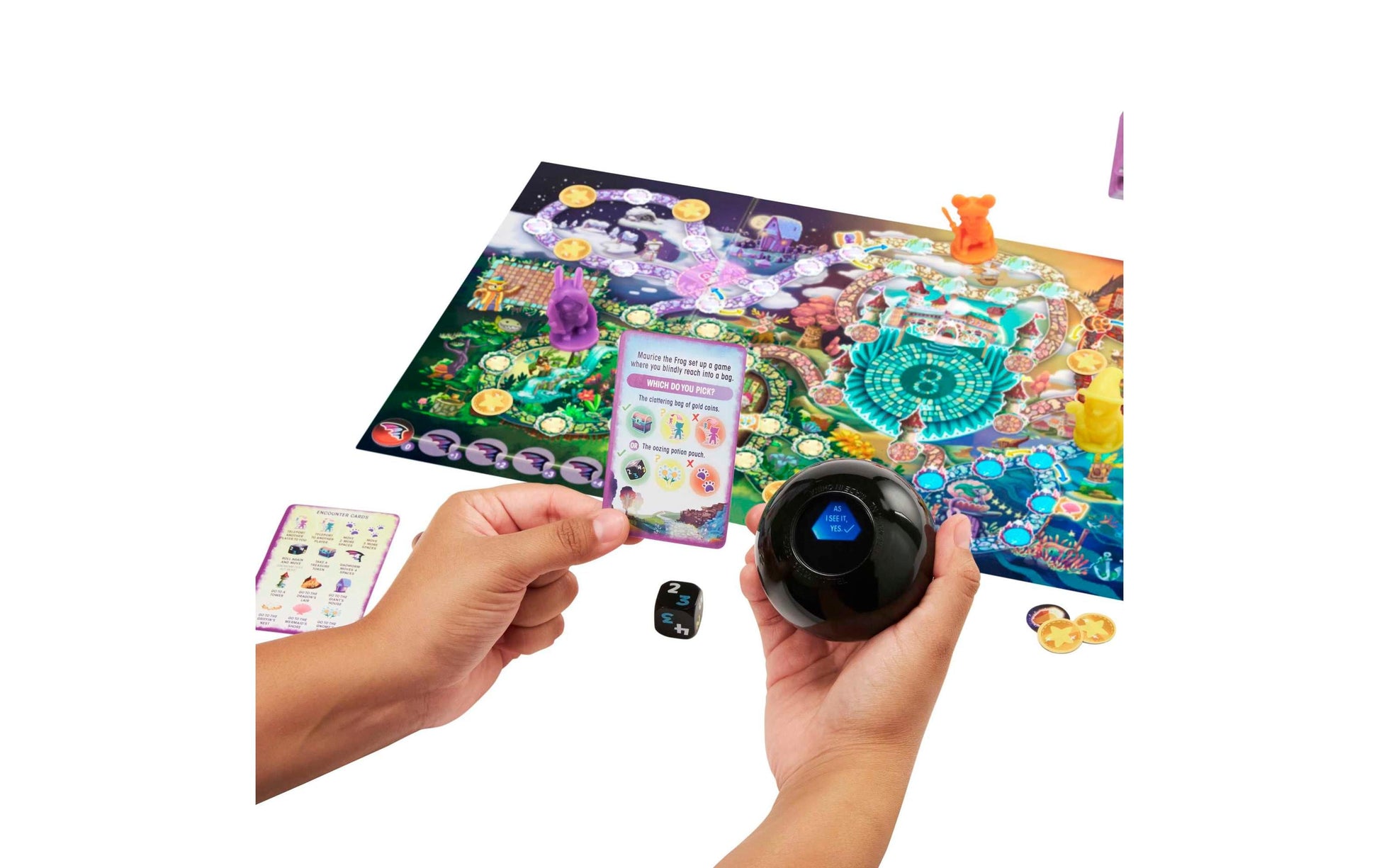 Mattel Magische Begegnungen – Strategiespiel, 2–4 Spieler, ab 7 Jahren, 45 Min., DE