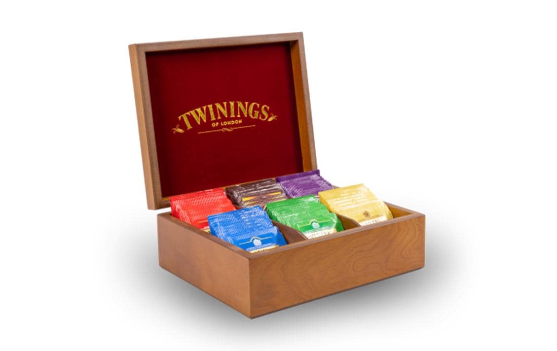 TWININGS Geschenkset Schwarztee – 60 Teebeutel