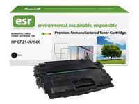 esr 14X (CF214X) Schwarzer Toner – Kompatibel XL – 17'500 Seiten – für HP