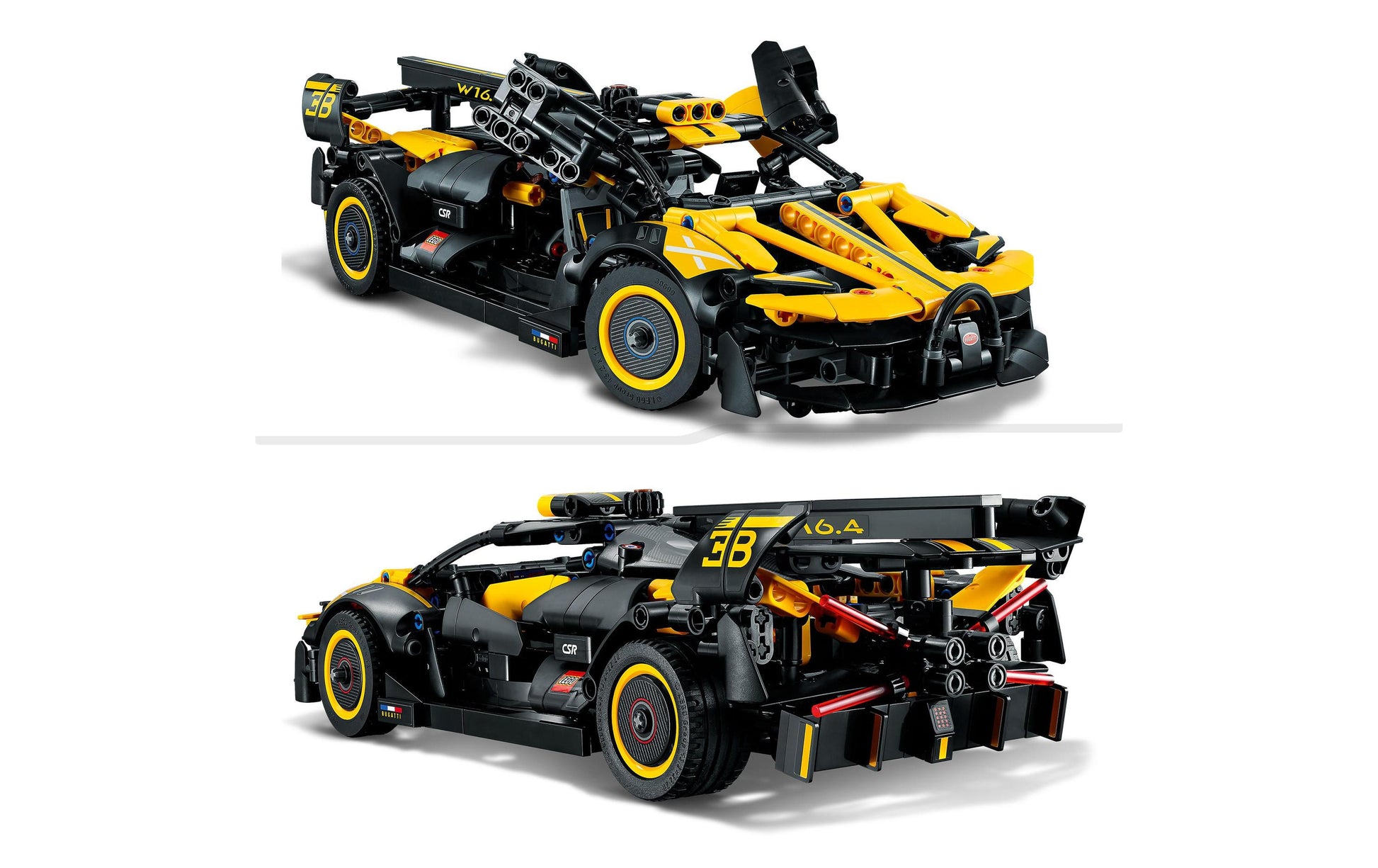 LEGO Technic Bugatti Bolide Bausatz – 905-teilig – 13 × 8 × 31 cm – ab 9 J.