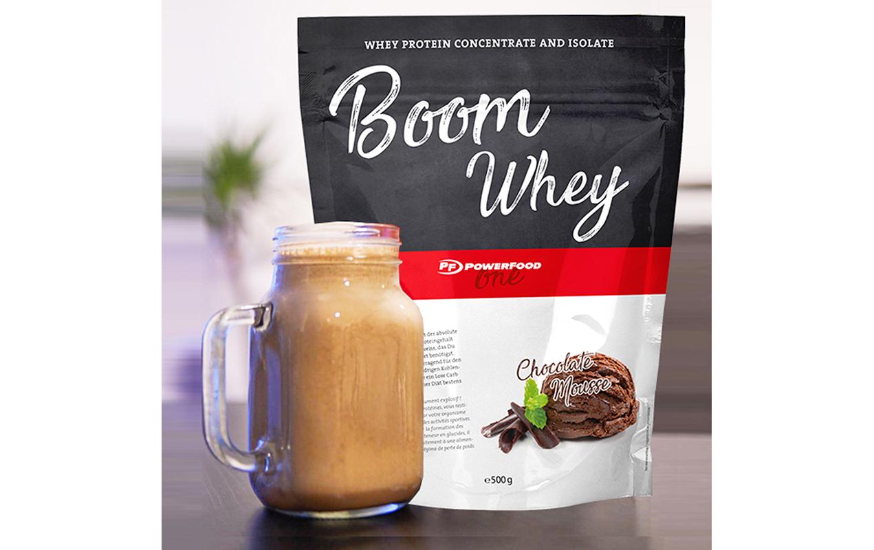 PowerFood Whey Protein Erdbeere – 1 kg