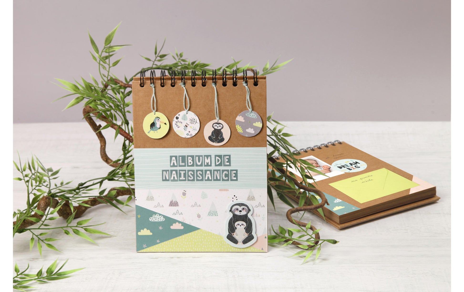 Clairefontaine Fotoalbum – Braun, Spiralbindung, Papier, 320 × 240 mm