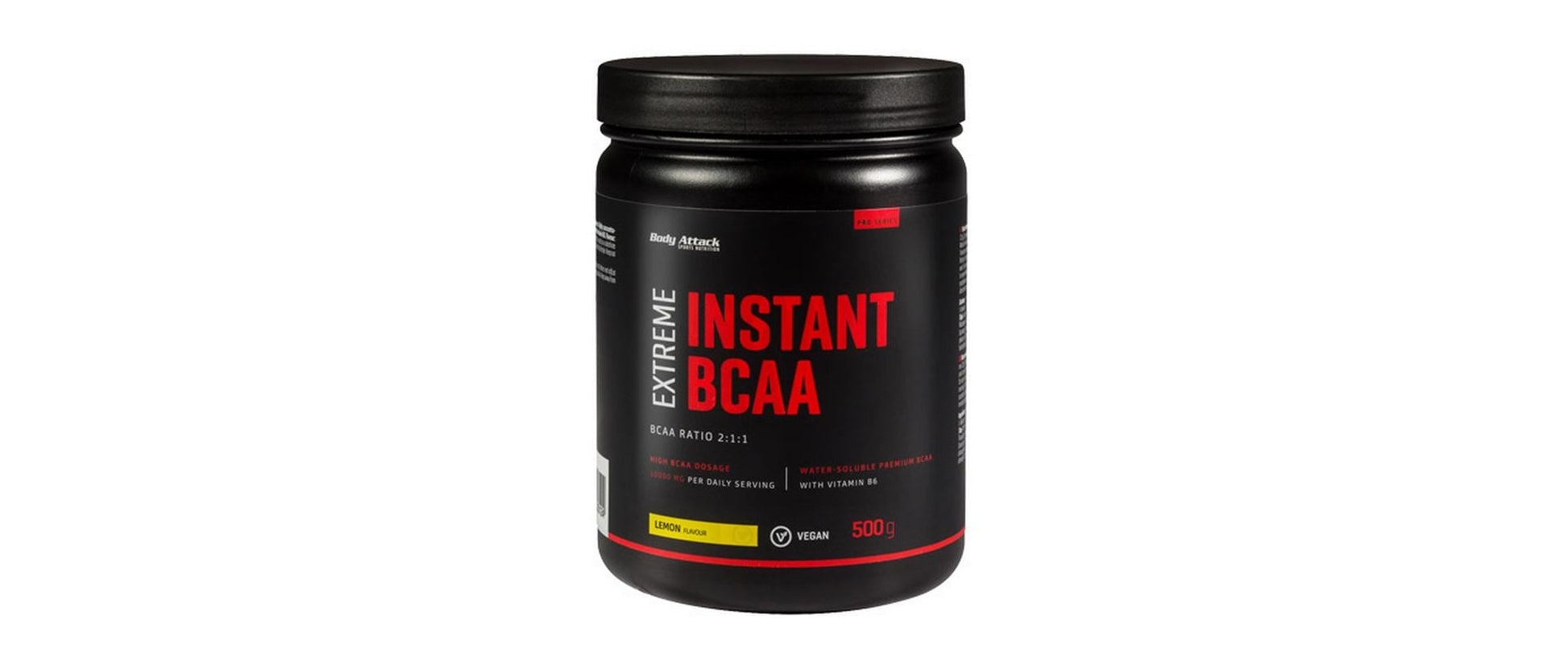 Body Attack BCAA Pulver Extreme Instant Cola – glutenfrei, vegan – 500 g