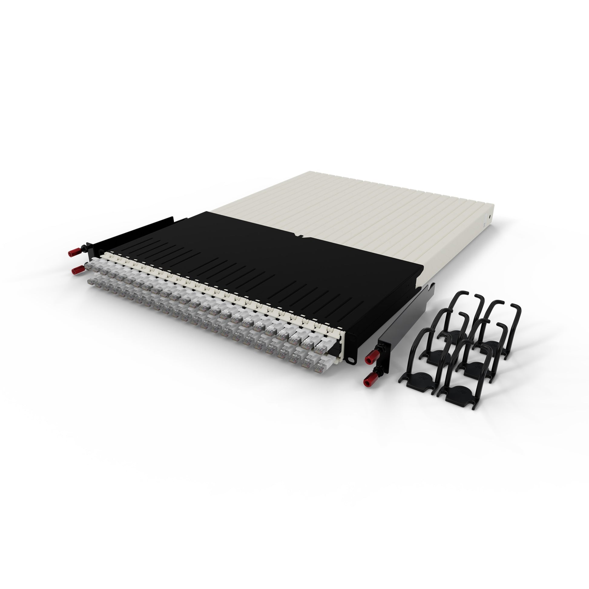 Patchbox 30RU – weiss, geschirmt