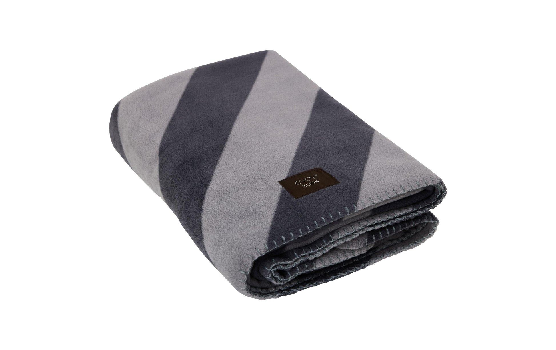 OYOY Kaya Wohndecke – Polyester, Schwarz – 120 × 160 cm