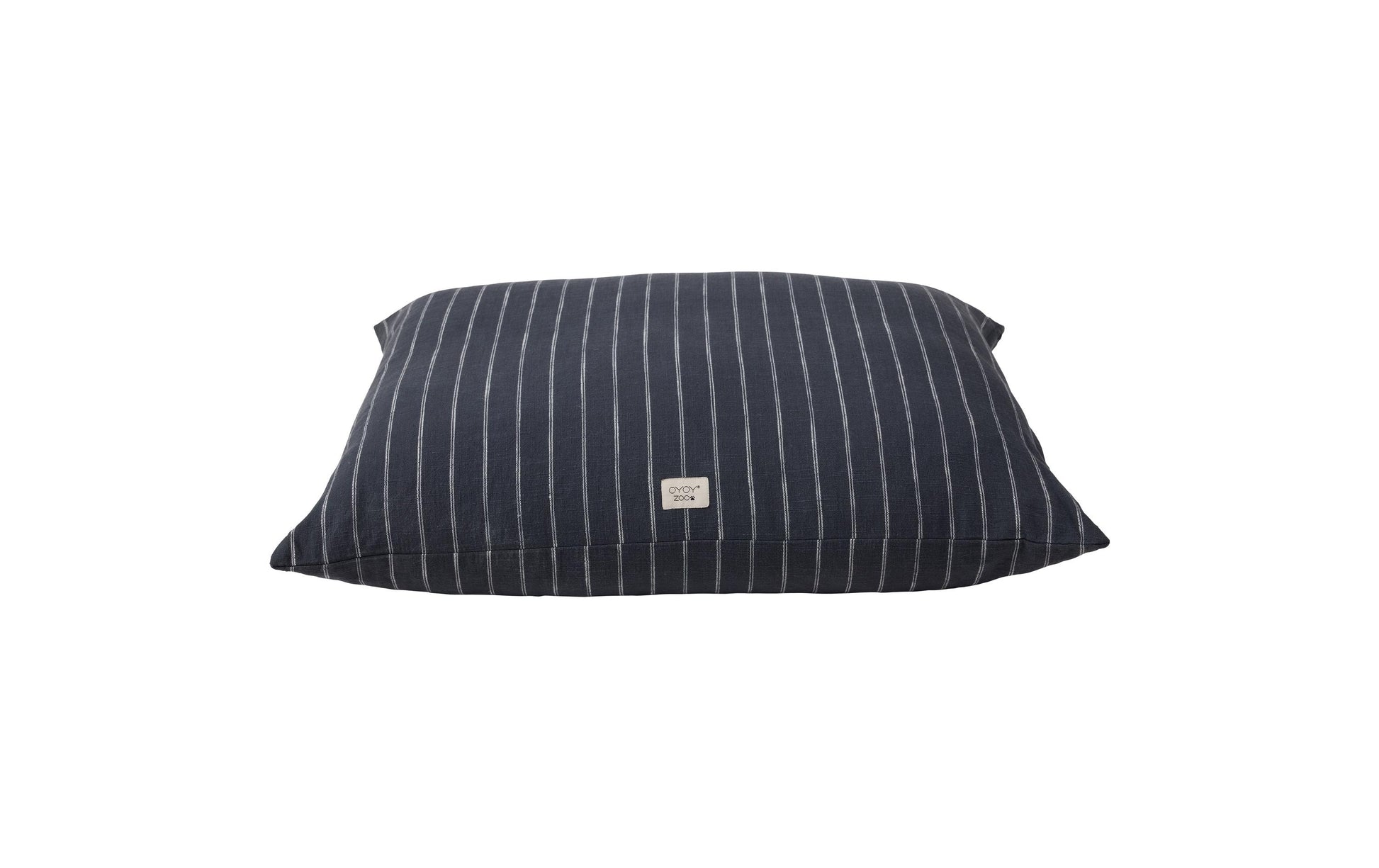 OYOY Kyoto Hundekissen – 60 × 74 cm, Bio-Baumwolle, Anthrazit