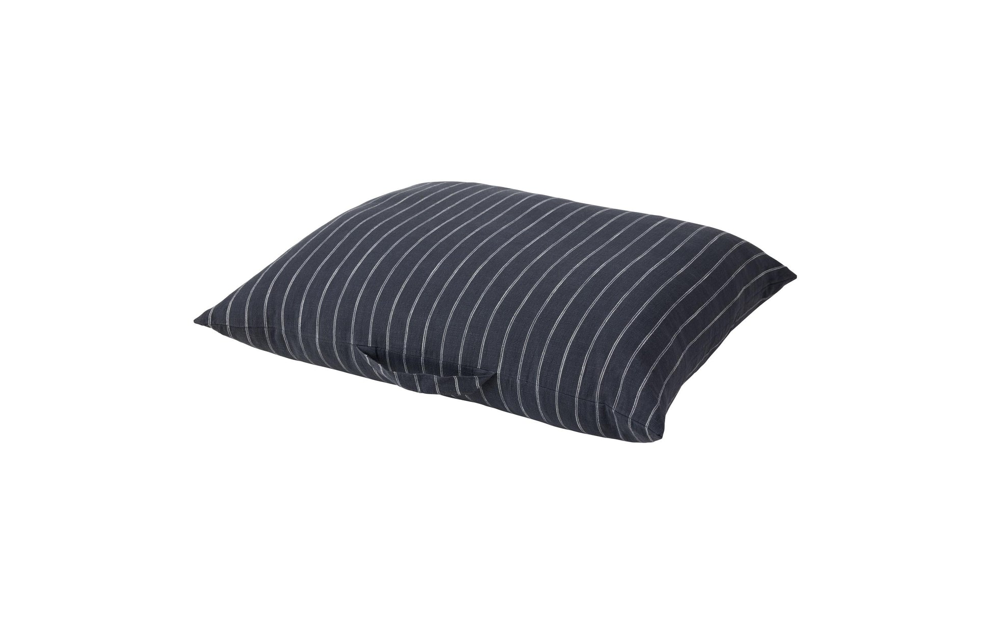 OYOY Kyoto Hundekissen – 60 × 74 cm, Bio-Baumwolle, Anthrazit