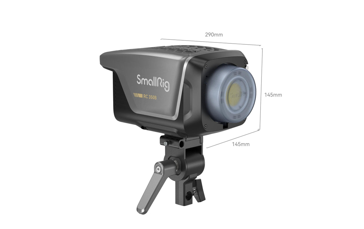 SmallRig RC350B COB-LED-Video-Licht – 403,2 W, 2700–6500 K, CRI 96 – Schwarz