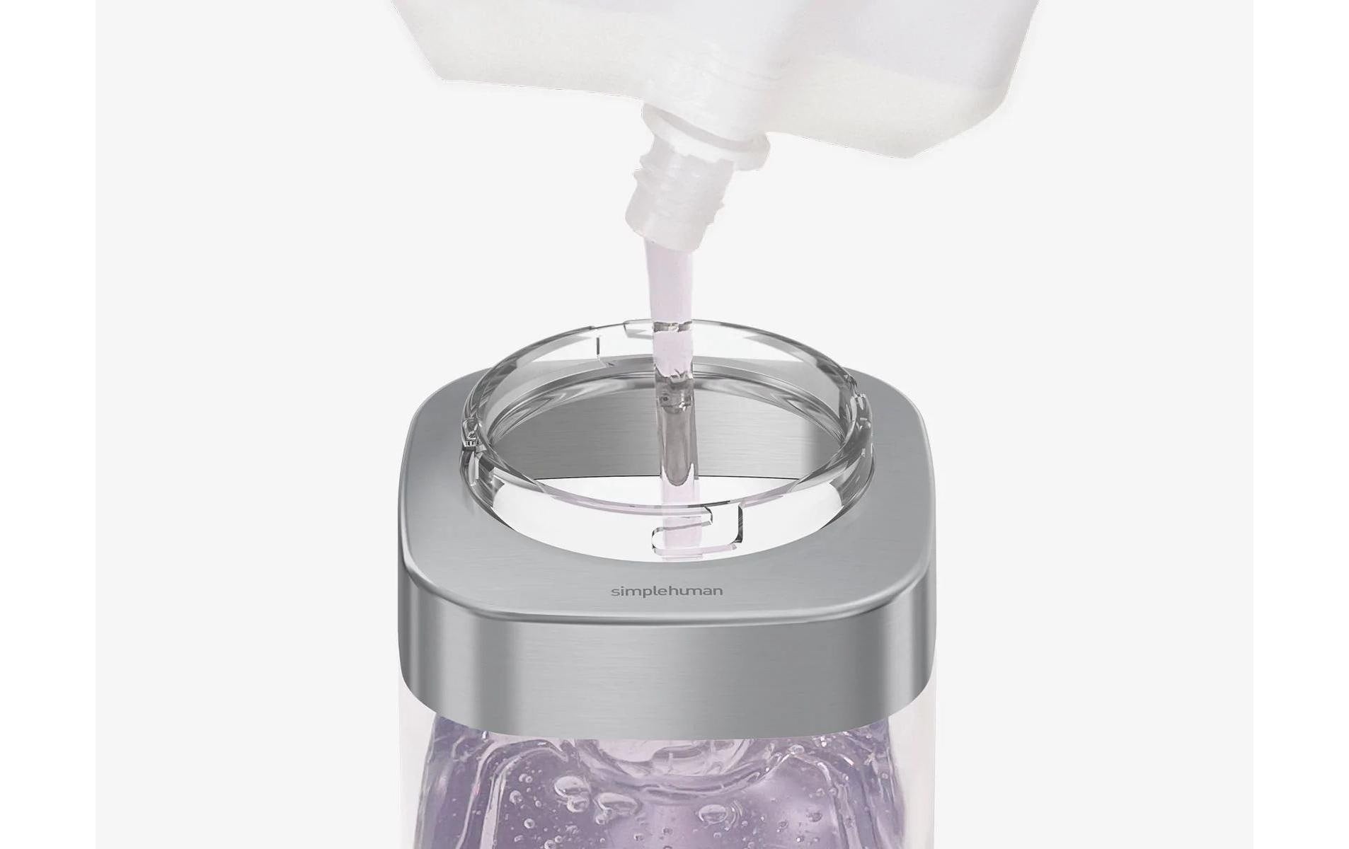 Simplehuman BT1081 Seifenspender – chrom, 444 ml