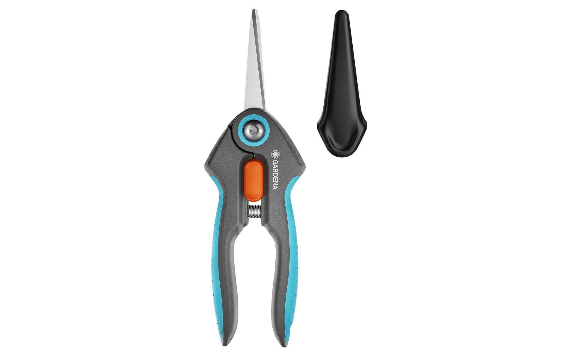 Gardena FreshCut – Ast- und Gartenschere 47 mm, Messer Edelstahl, Sicherheitssperre, Schwarz/Grün