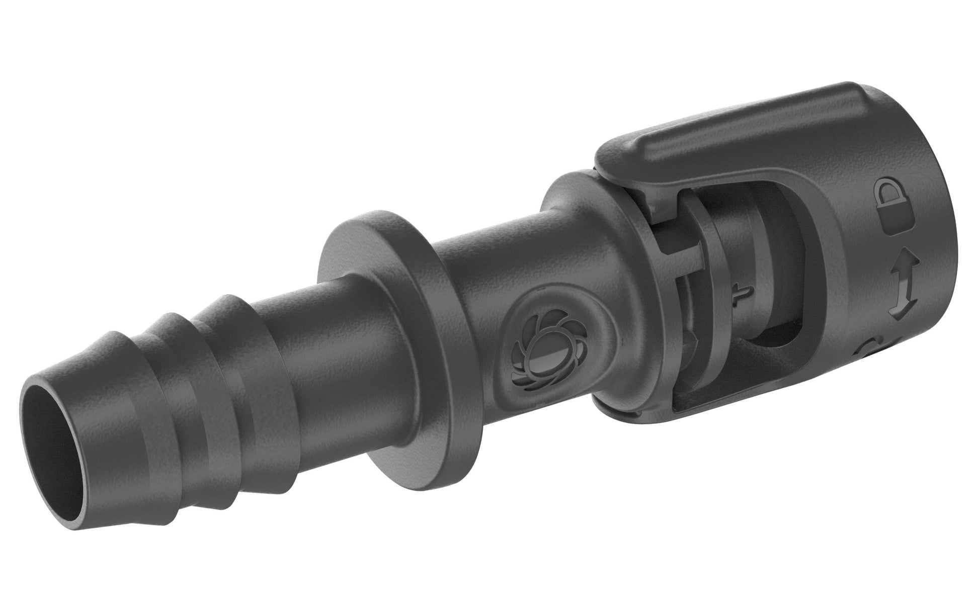 Gardena Knotenverbinder – Schlauch Ø 13–16 mm, 26 mm, Kunststoff, Schwarz, für Micro-Drip-System
