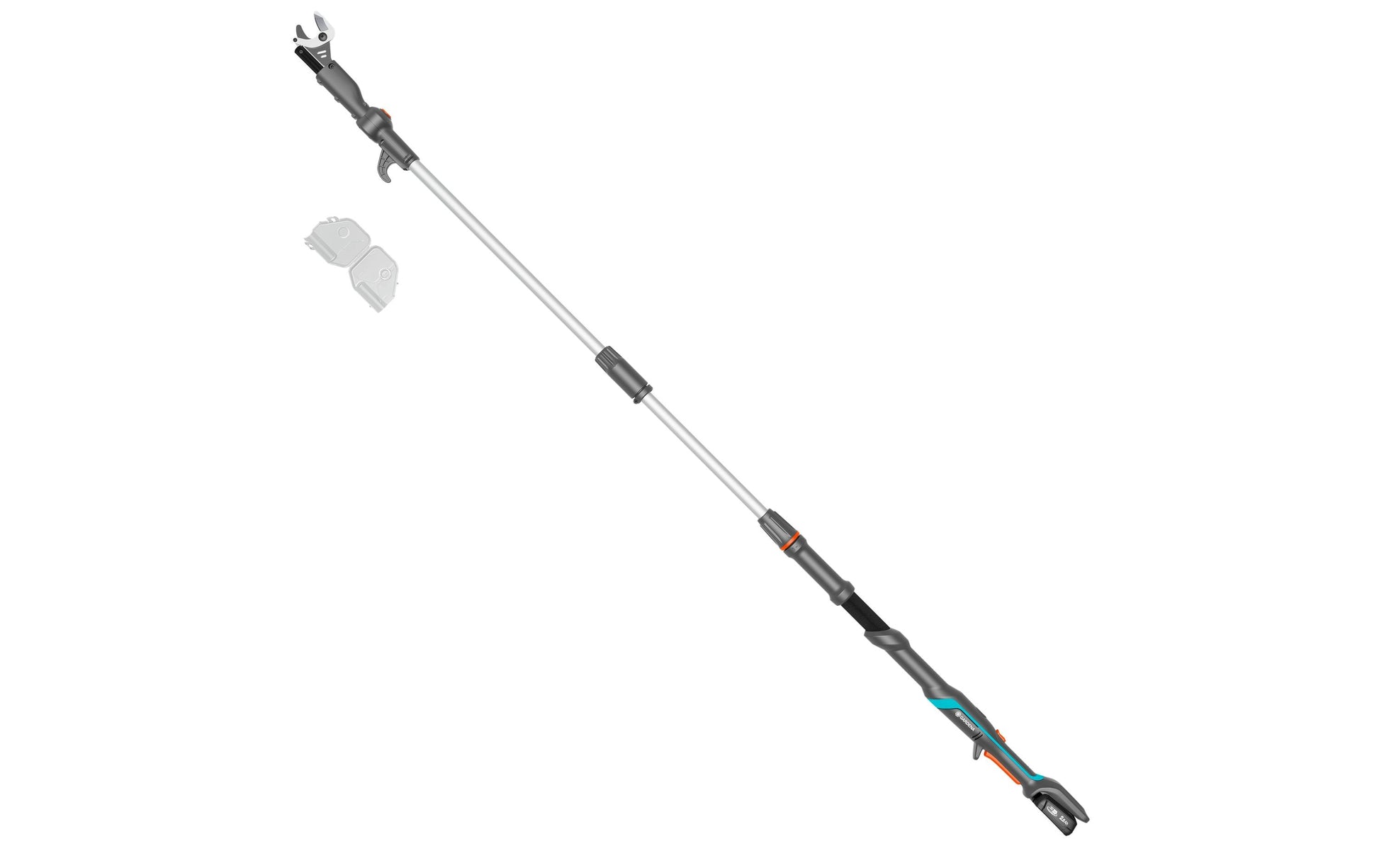 Gardena HighCut 250/18V Akku-Teleskop-Baumschere – 18 V – Max. Aststärke 28 mm – POWER FOR ALL