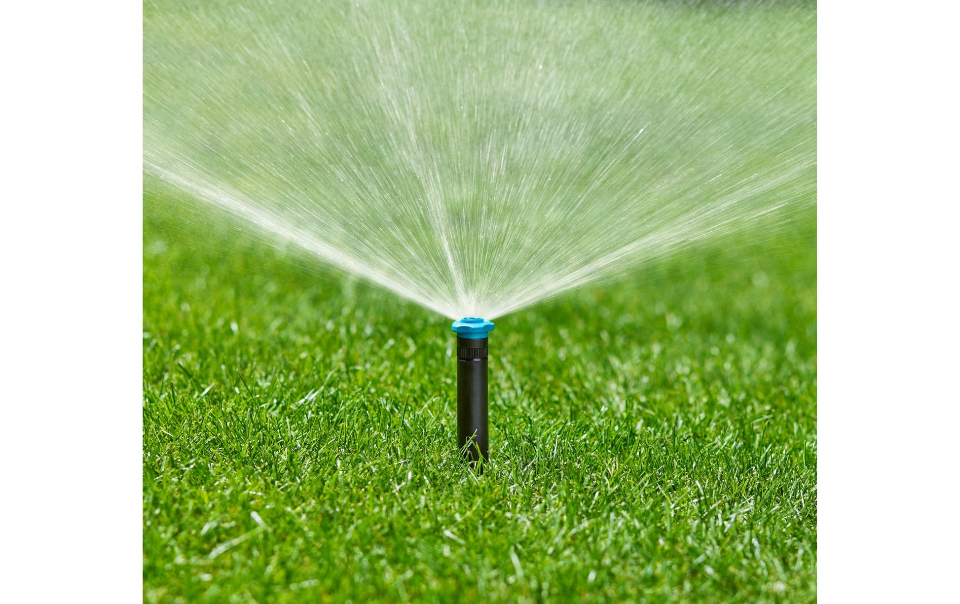 Gardena Versenkregner SD30 – Sprühbereich 1,5–3 m, max. 30 m², Kunststoff, Schwarz/Grün