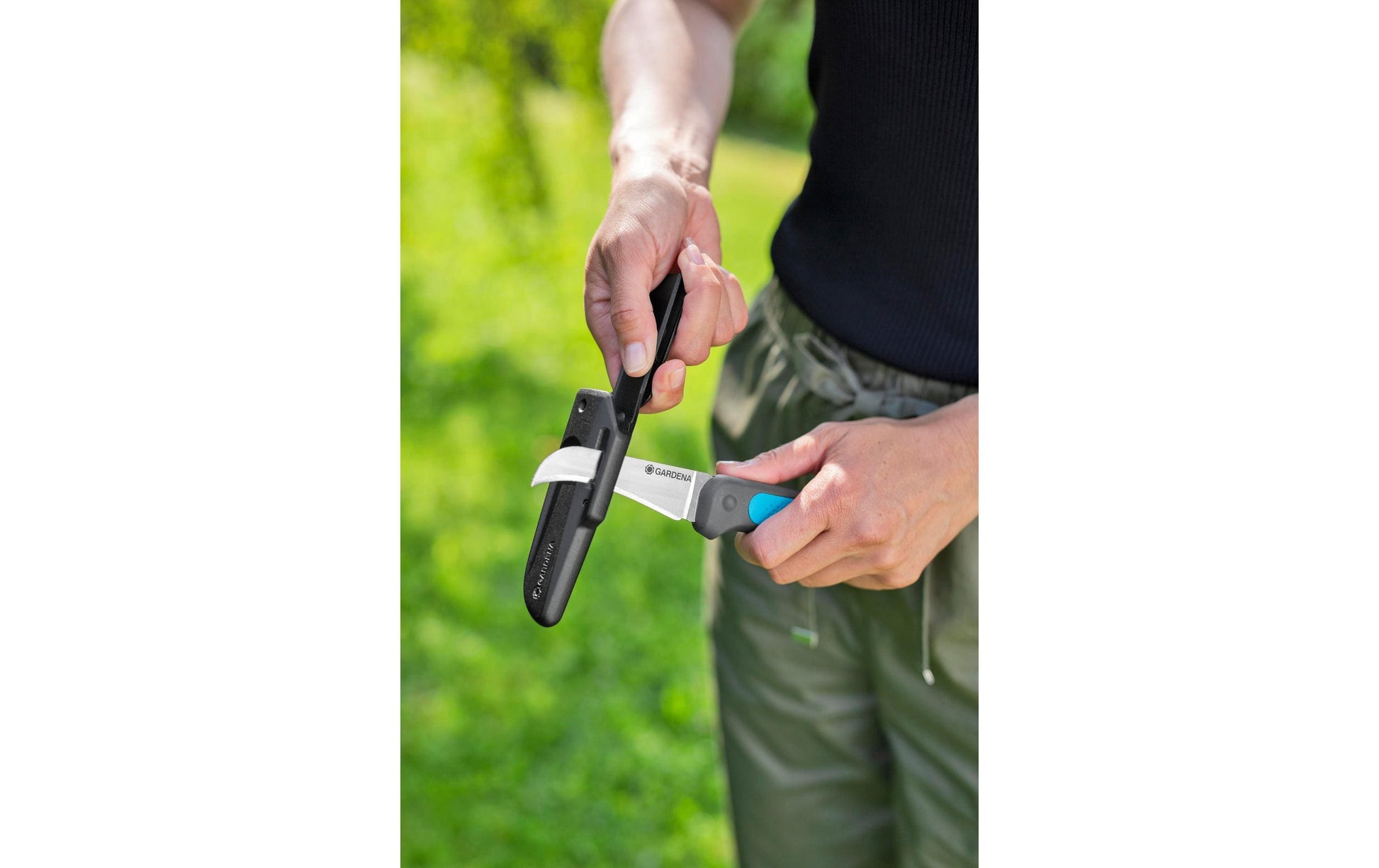 Gardena VeggieCut – Astschere 84 mm, Kunststoff, Schwarz, Grün, 1 Stk.