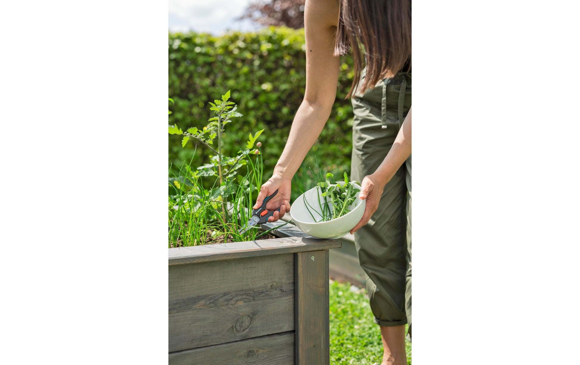 Gardena GripCut – Astschere, Schnittbreite 45 mm, Kunststoffgriff, Edelstahlklingen, Sicherheitssperre
