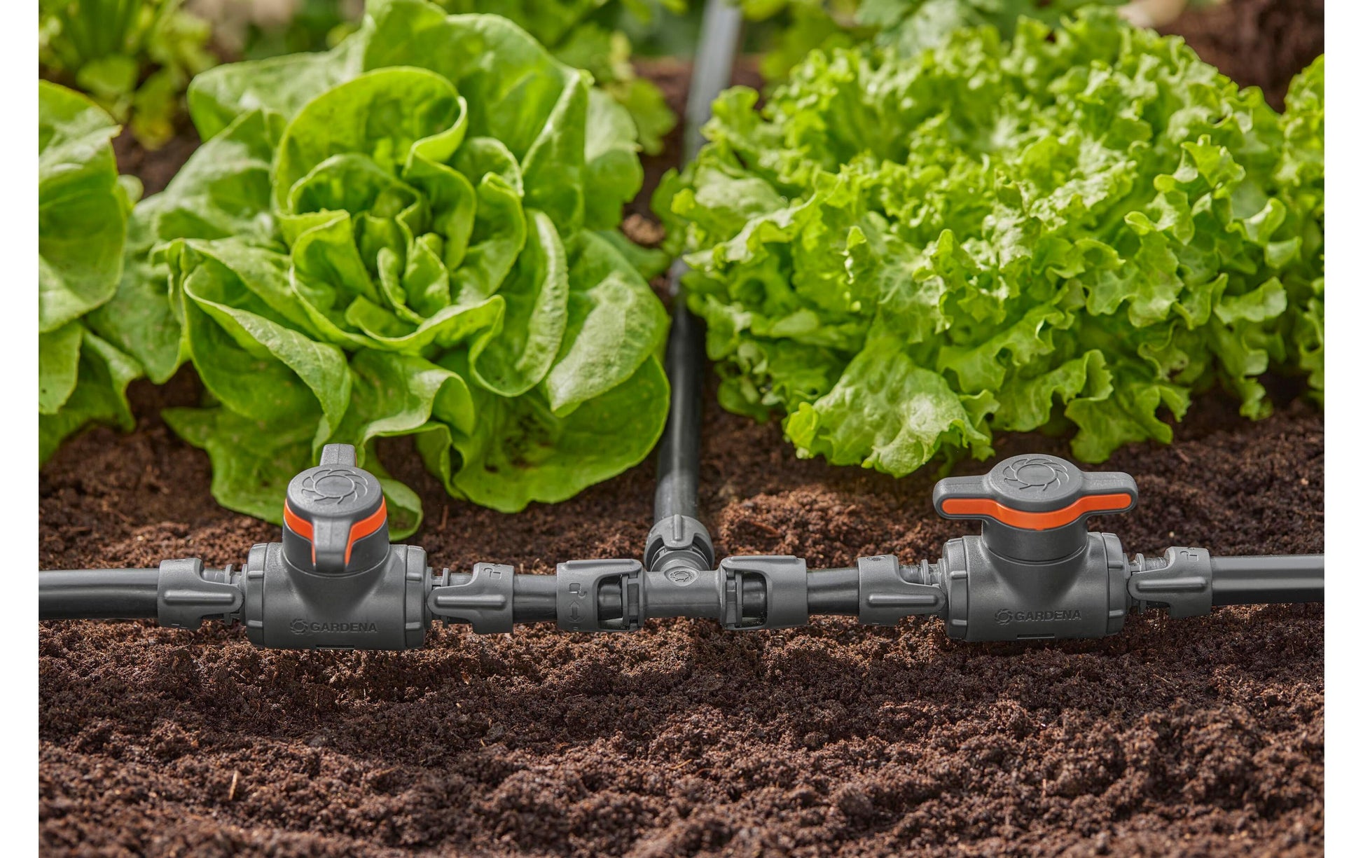 Gardena T-Stück – Ø 13 × 88 mm, Kunststoff, schwarz, für Micro-Drip-System