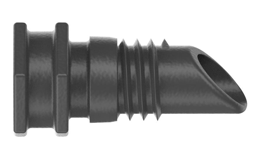 Gardena Rohrenden-Stecker, Verschlussstopfen – Ø 4,6 × 17 mm, Kunststoff, Grau, 10 Stk., für Micro-Drip-System