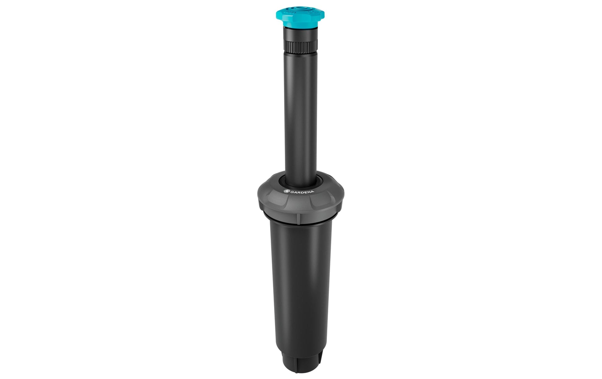 Gardena Versenkregner SD80 – Sprühbereich 3–5 m, Abgedecktes Gebiet 80 m², Schwarz, 1 Stück