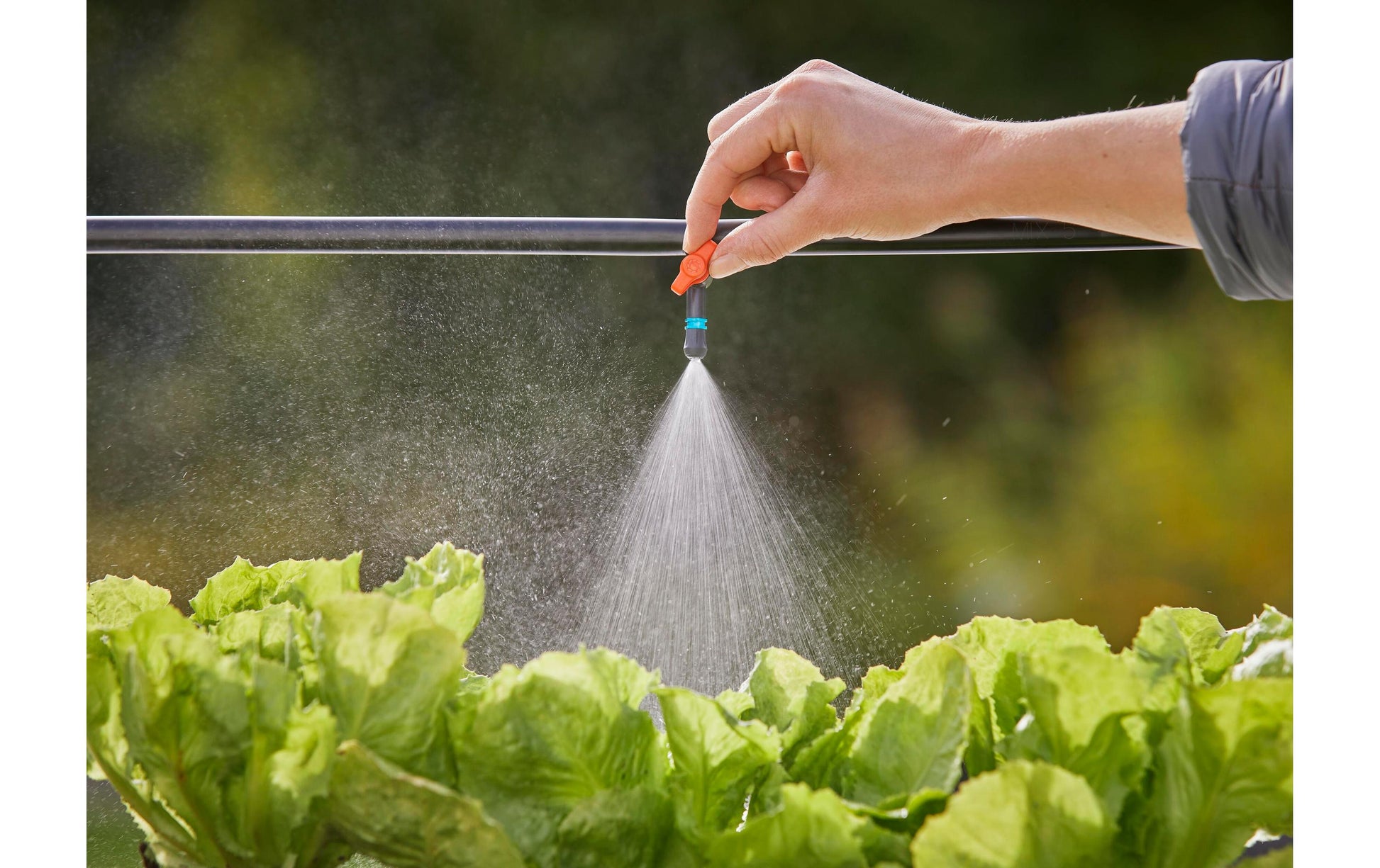 Gardena Micro-Drip-System Nebeldüse 30 mm Kunststoff – 5 Stk – Endzeilenmontage