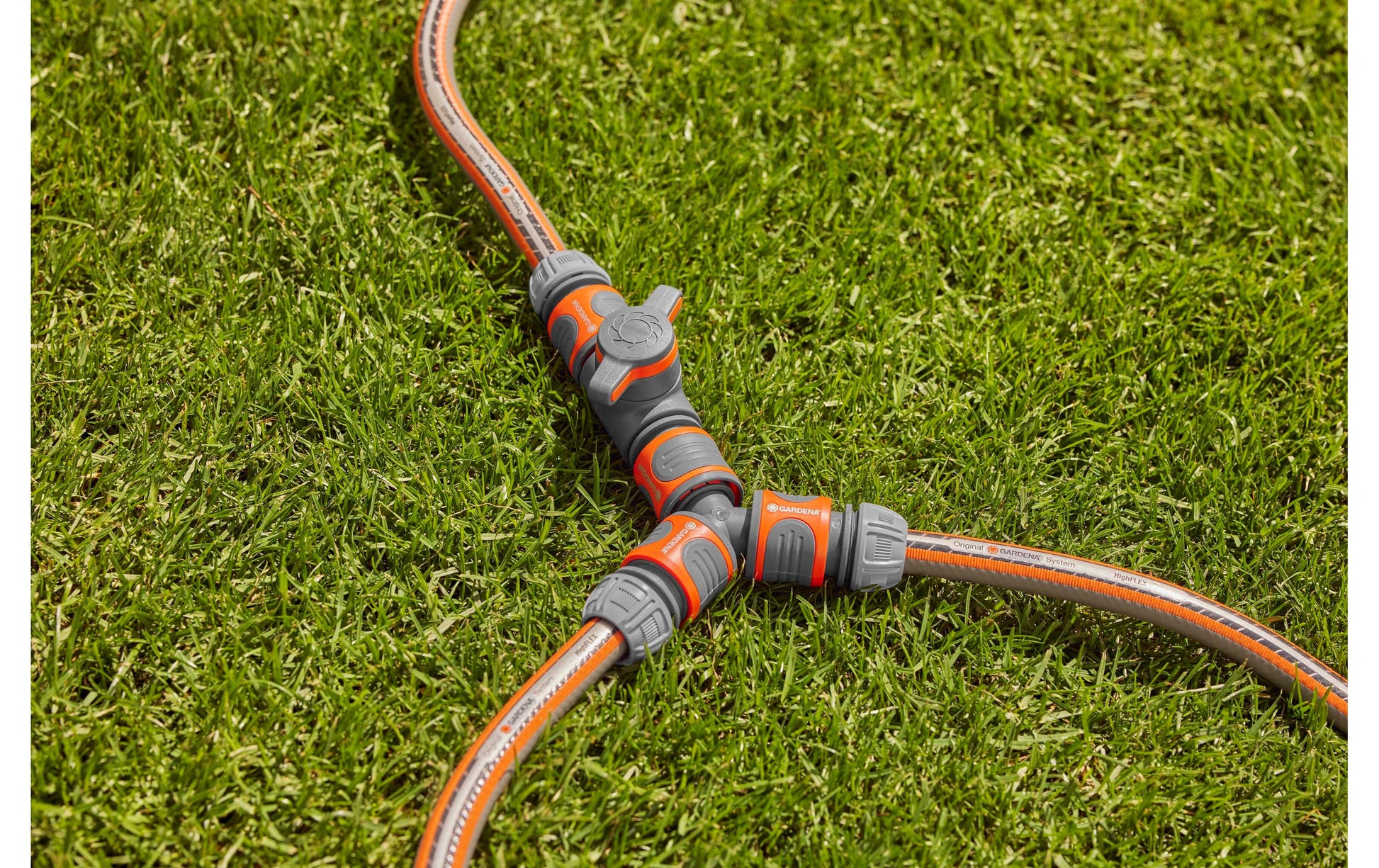 Gardena Regulierventil – Kunststoff, Grau, Orange, für Tropfbewässerungssystem