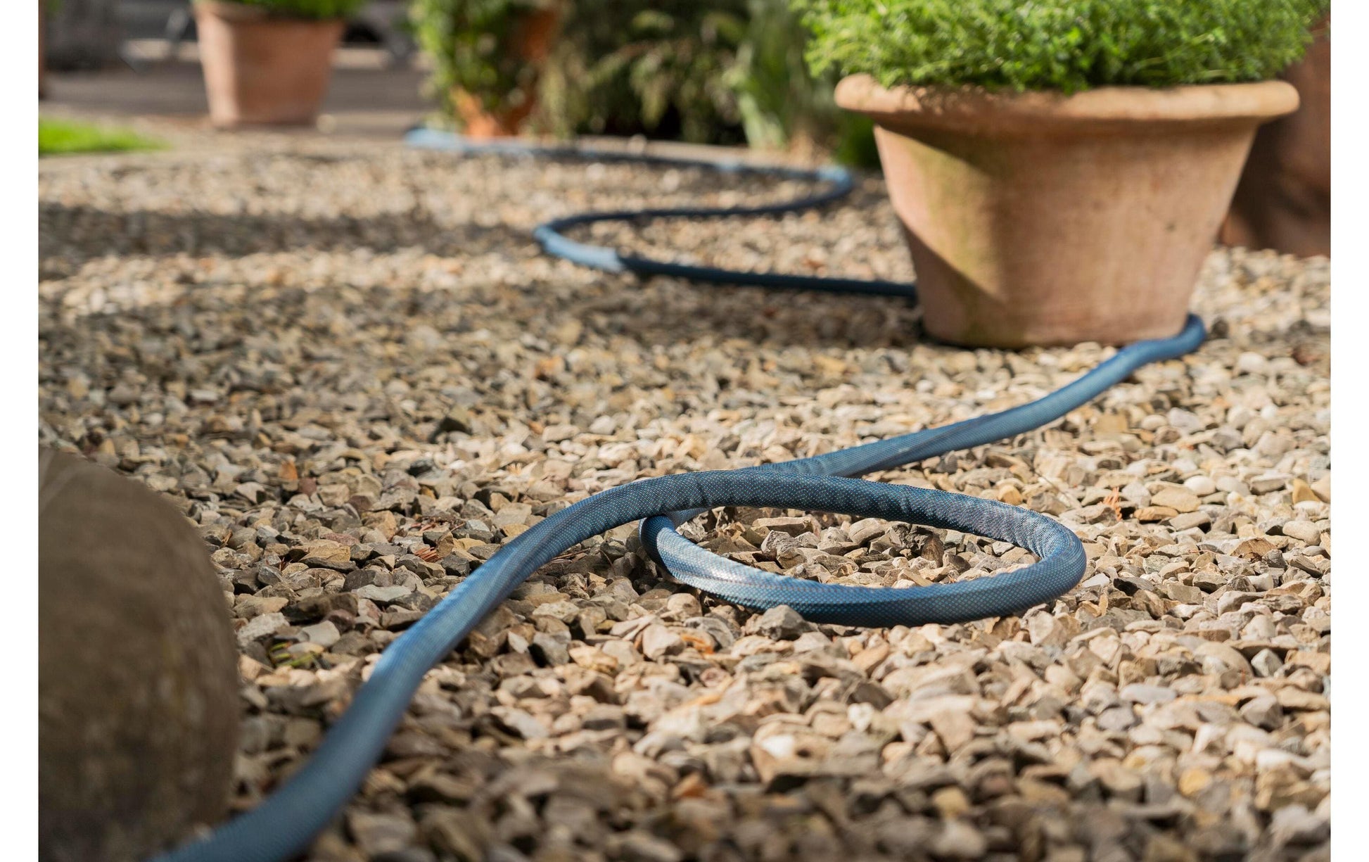Gardena Gartenschlauch Liano Xtreme – 30 m, 25 cm breit, Grau, Orange