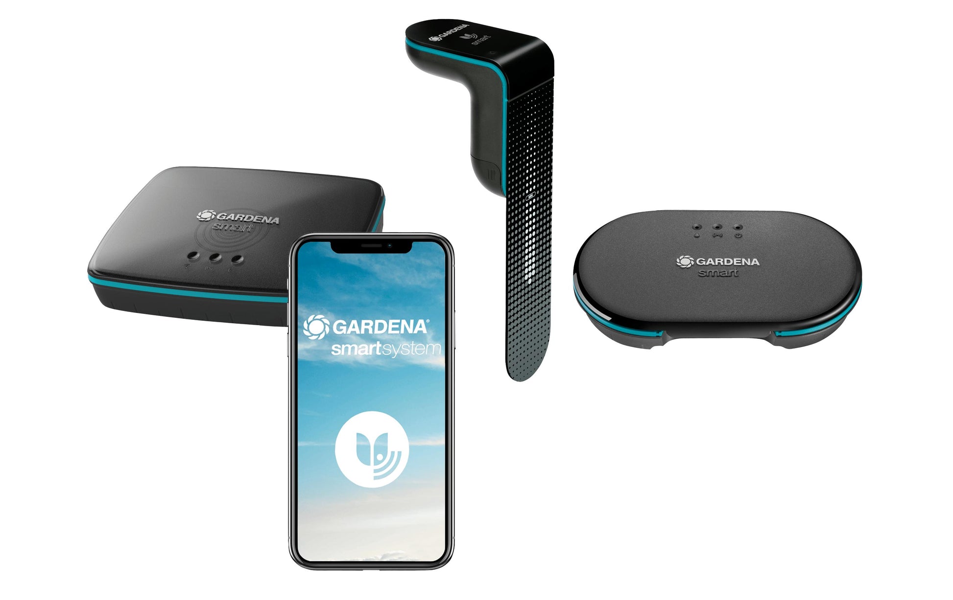 Gardena Zubehör – Schlauchlänge 0,3 m – für GARDENA smart App