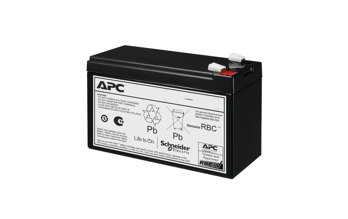 APCRBC176 – Ersatzakku VRLA, 24 V 7000 mAh (168 Wh), für APC USV-Geräte