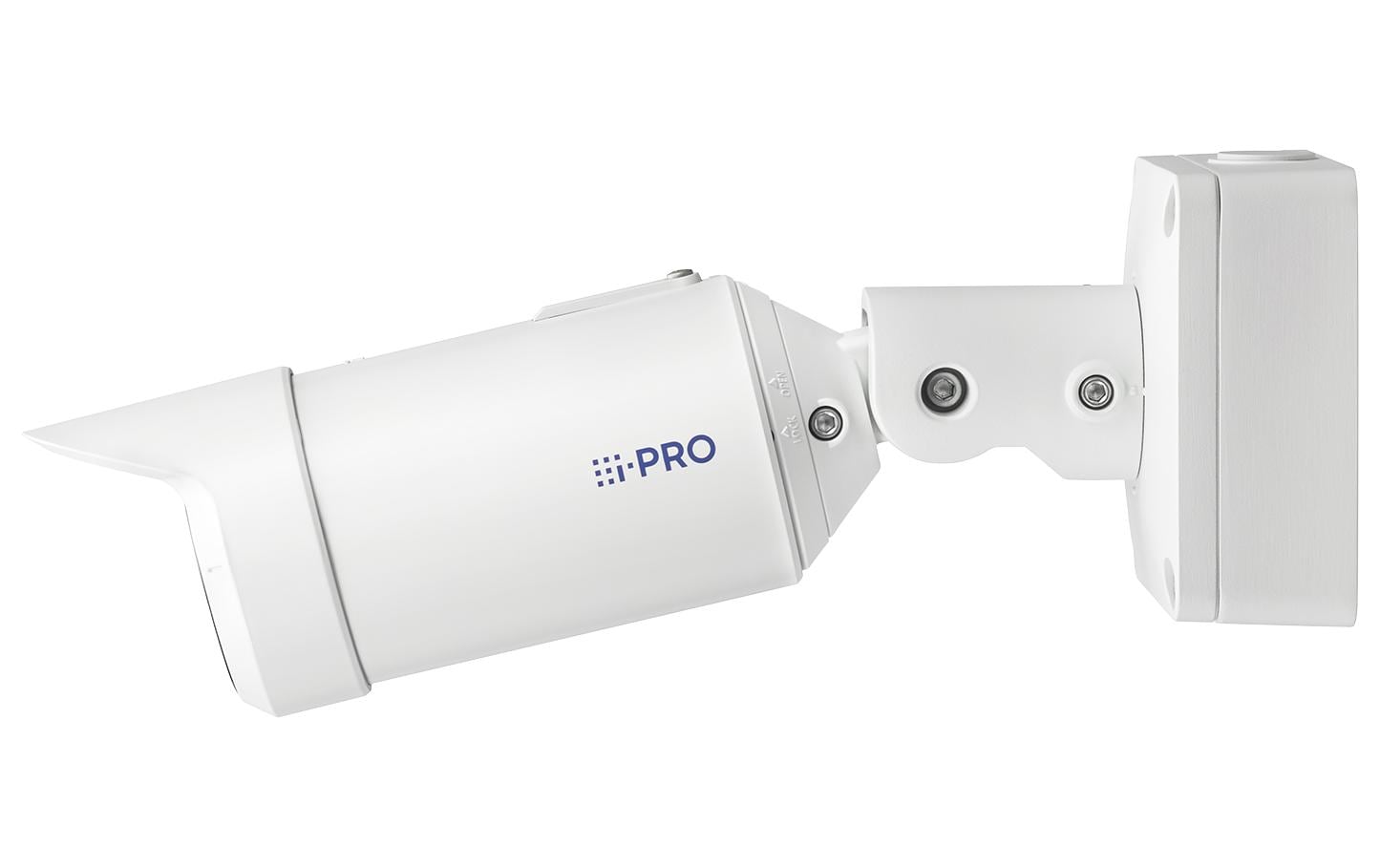 i-PRO Panasonic WV-S15500-F6L Netzwerkkamera – 5 MP, Reichweite 45 m, IP66, Weiss